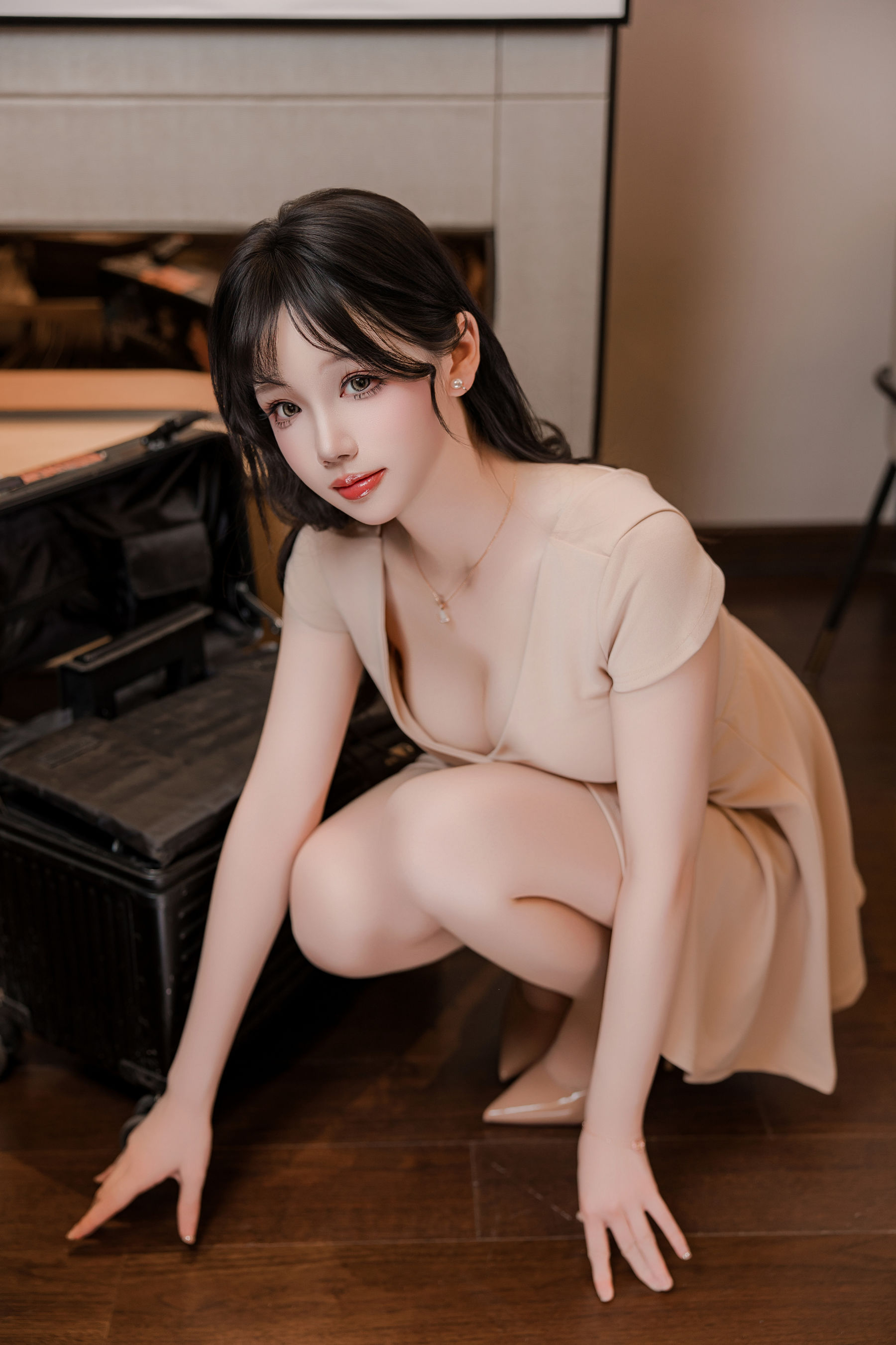 动漫博主雪晴Astra - 洗浴店/(75P)