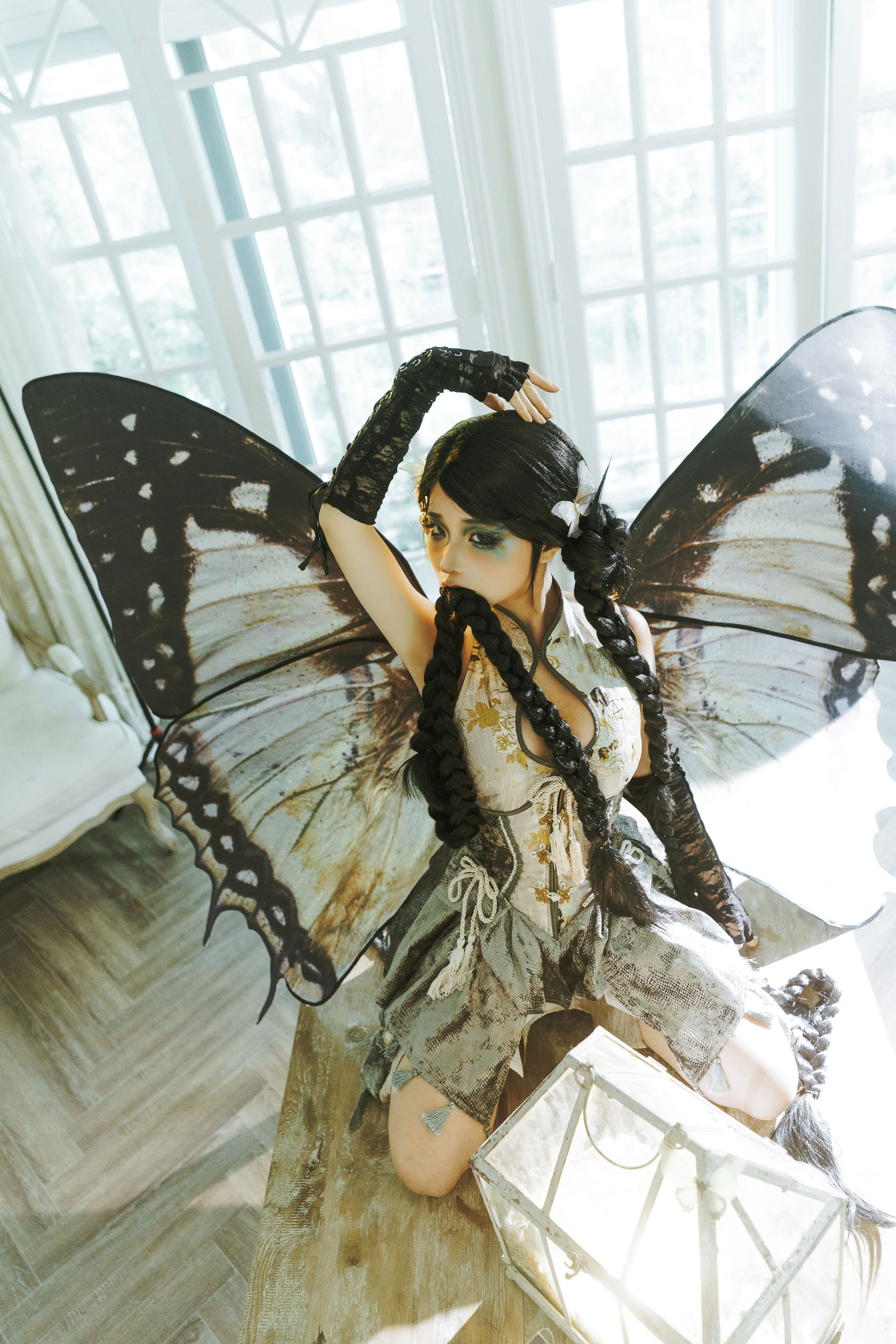 动漫博主蠢沫沫 - 枯叶蝶/(58P)