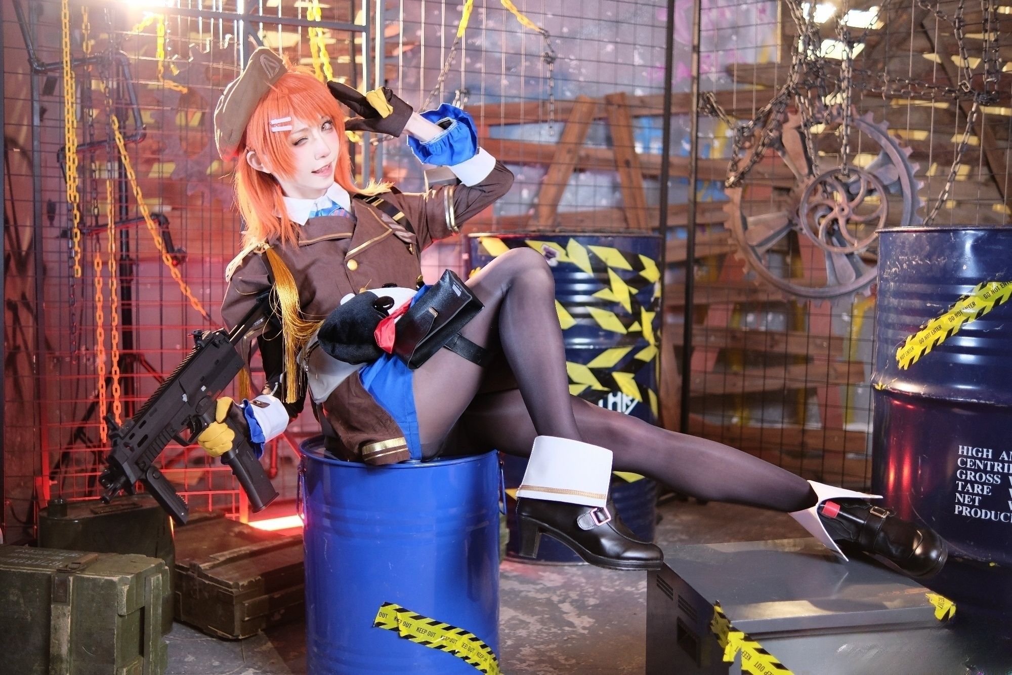 动漫博主Kitaro_绮太郎 - 少女前线 云图计划 奇塔Mp7/(9P)