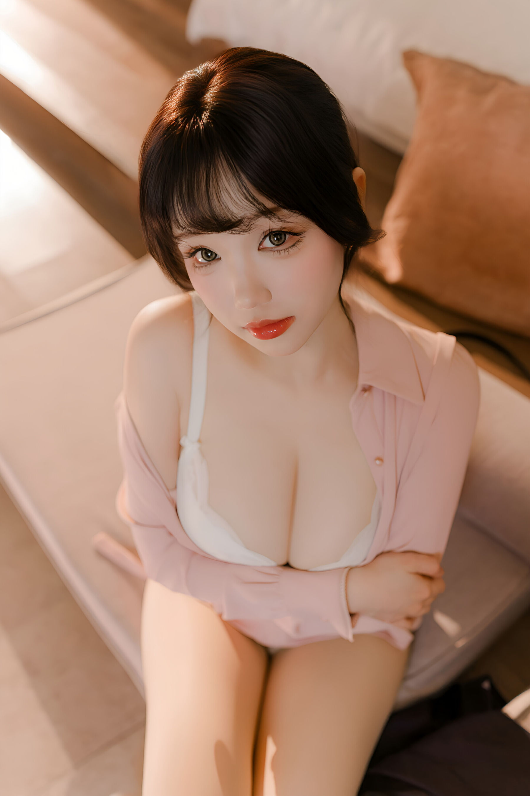 动漫博主雪晴Astra - 肉丝通勤OL/(71P)