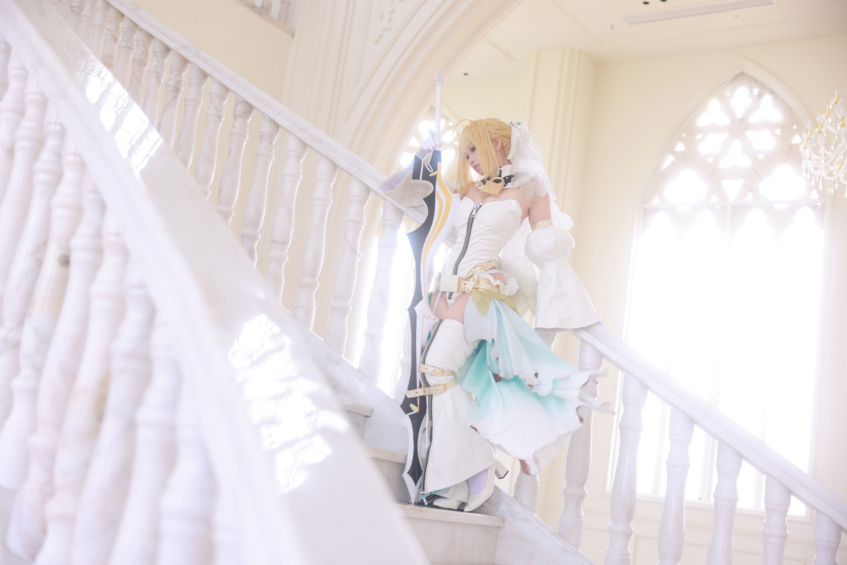 动漫博主G44不会受伤 - 尼禄花嫁/(43P)