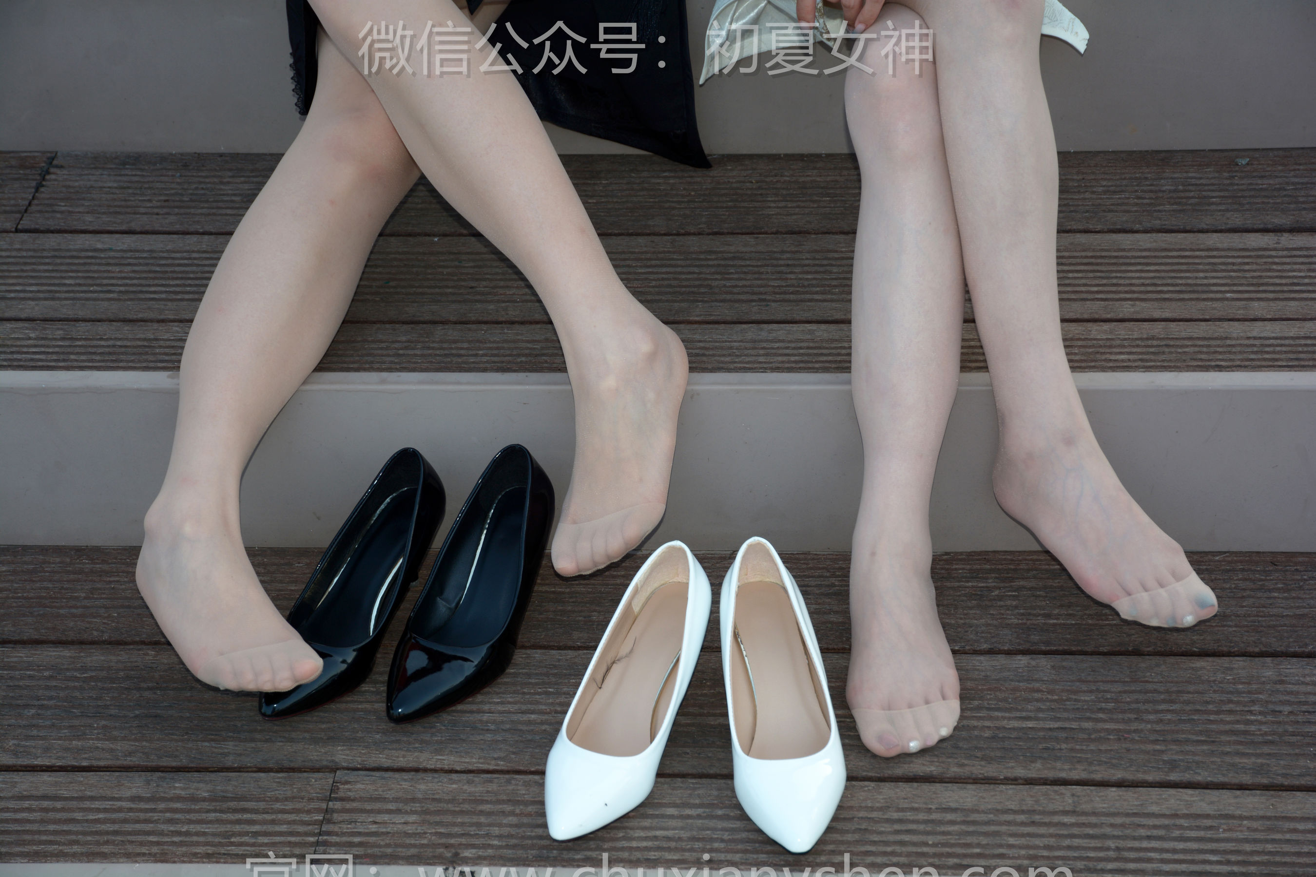 初夏女神 No.279 柒柒&双双 黑白旗袍/(140P)