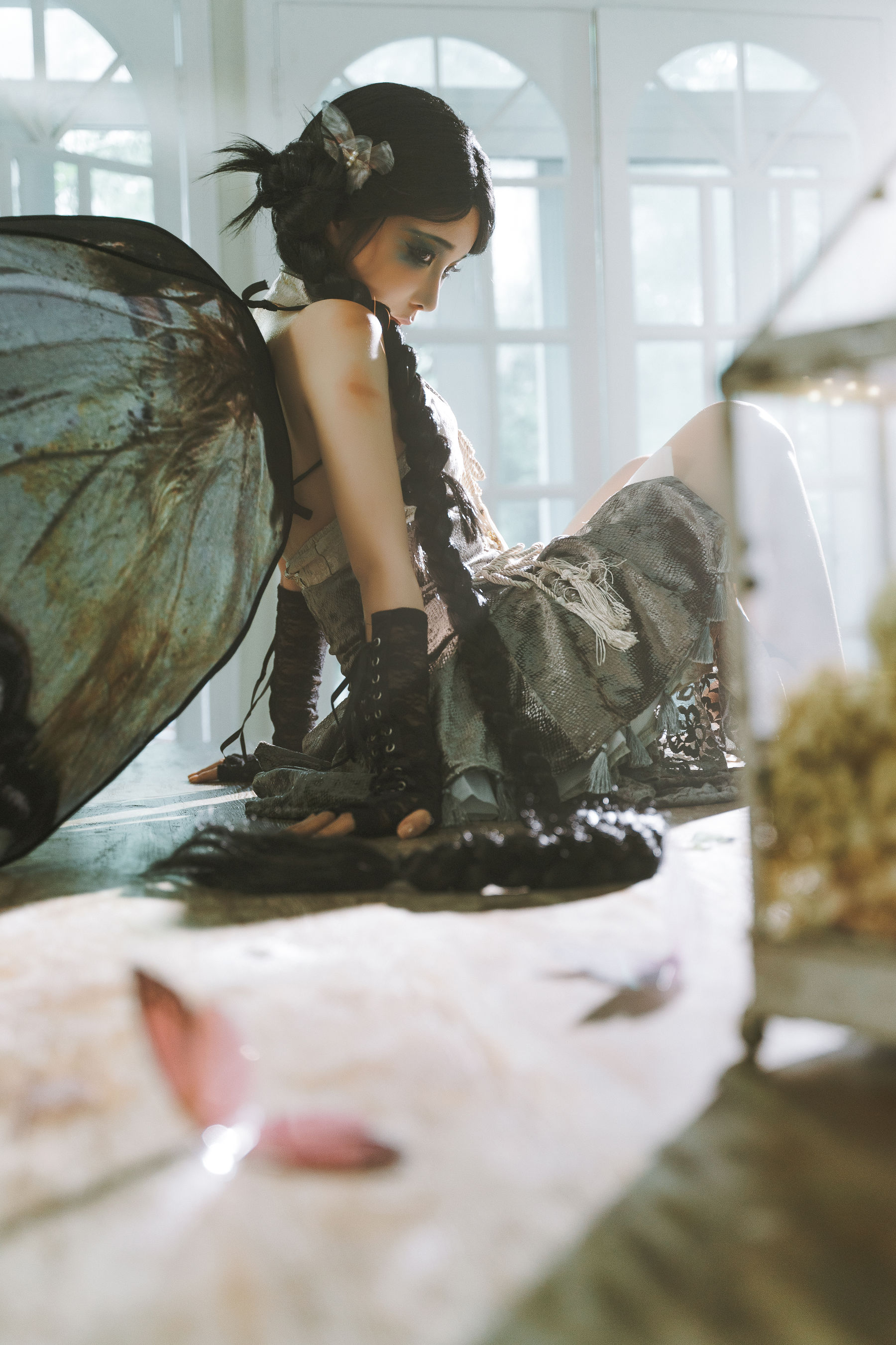 动漫博主蠢沫沫 - 枯叶蝶/(58P)