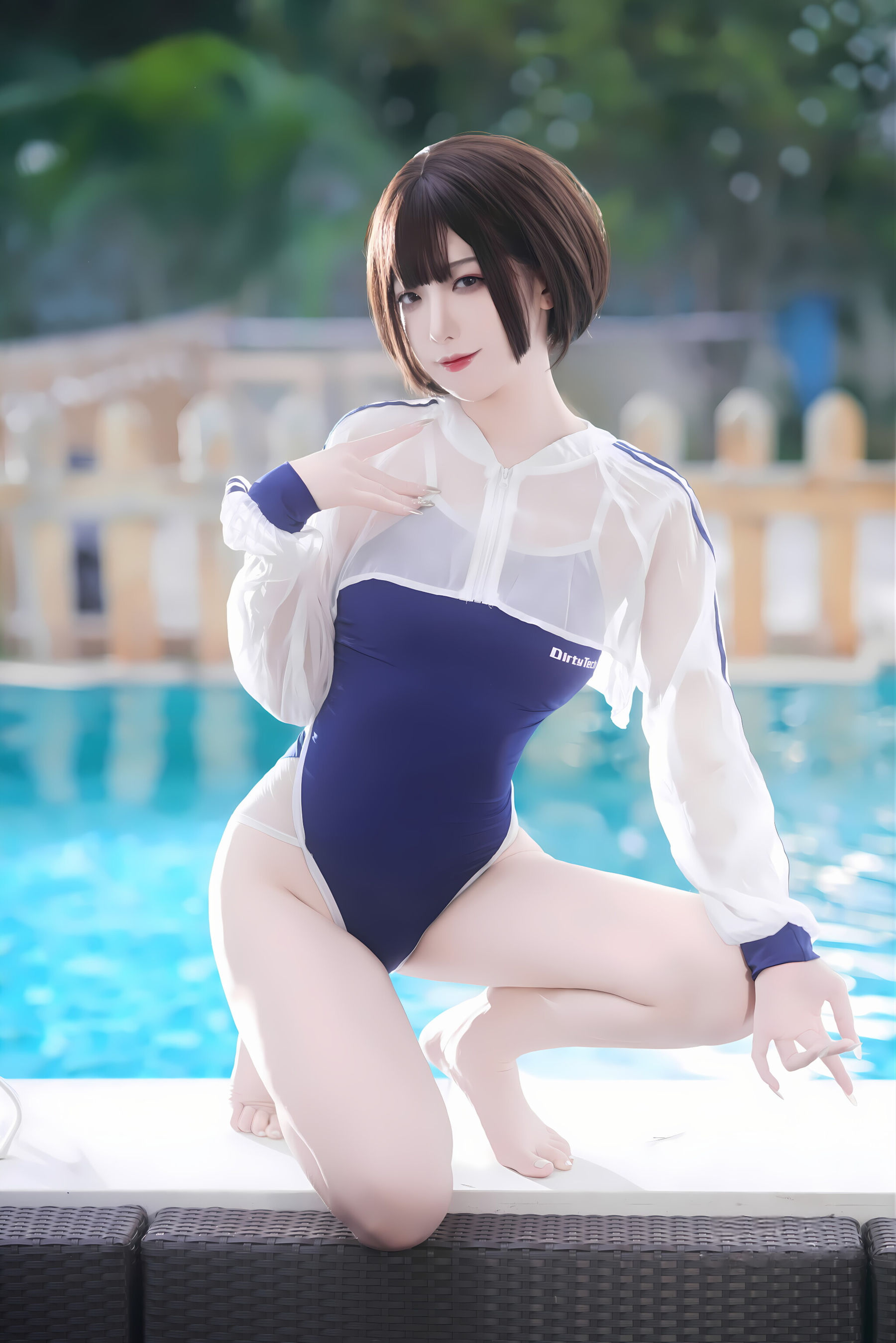 动漫博主封疆疆v - 小海月 竞泳/(33P)