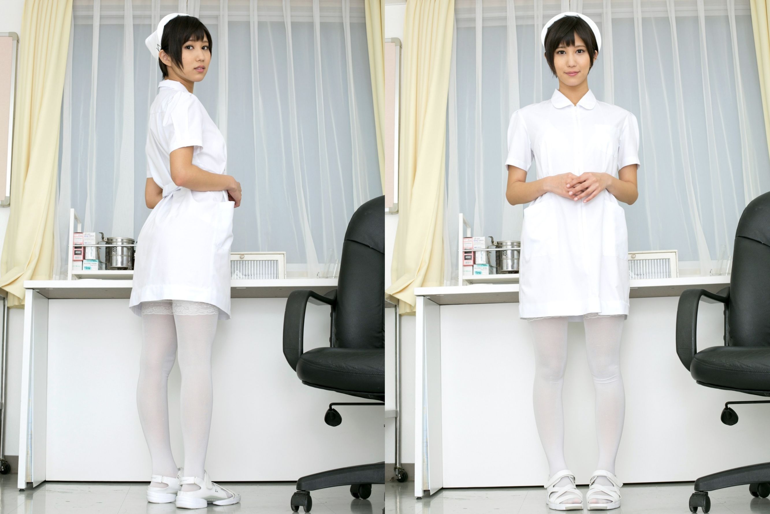 湊莉久 - 新人ナースはいやらし系/(20P)