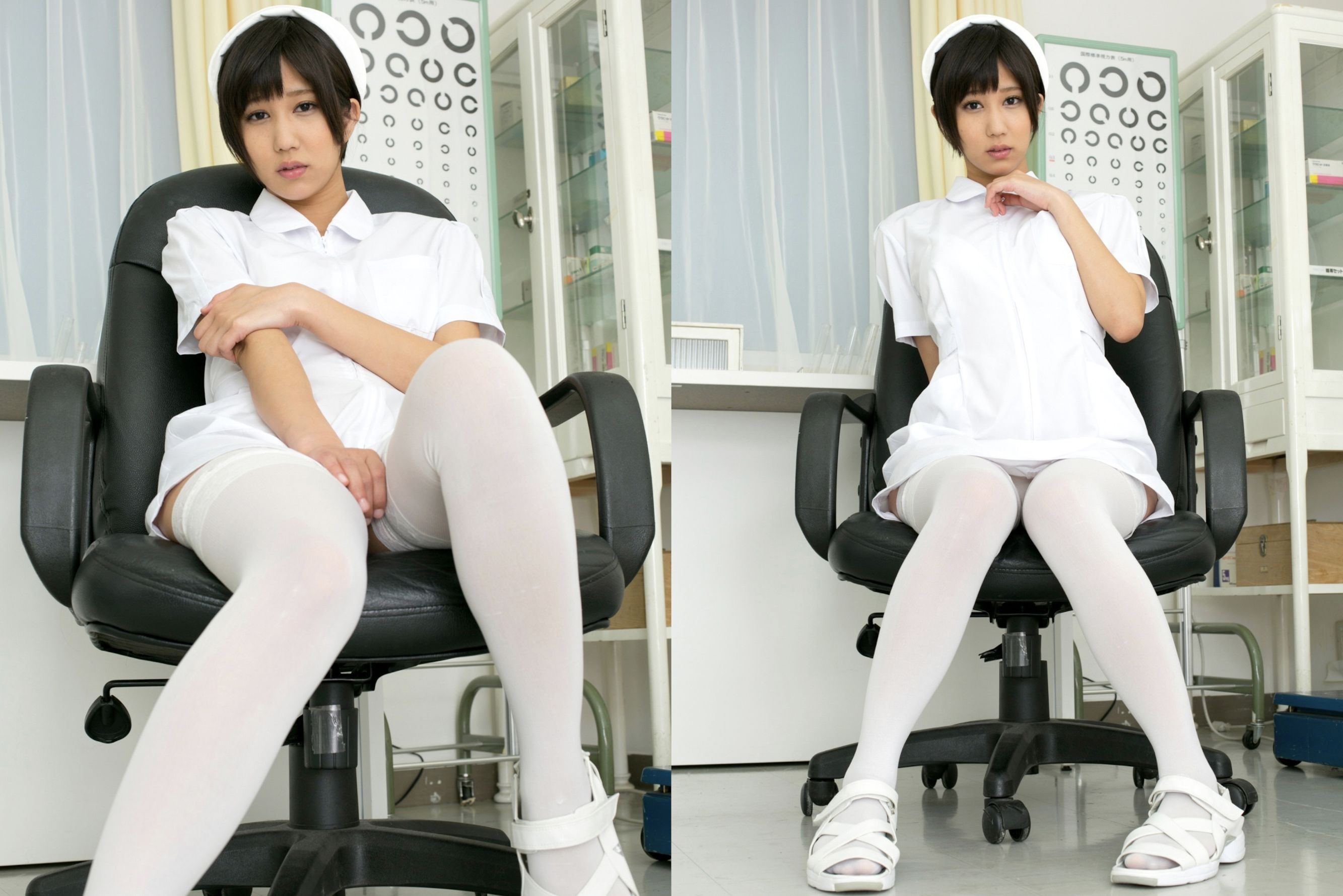 湊莉久 - 新人ナースはいやらし系/(20P)