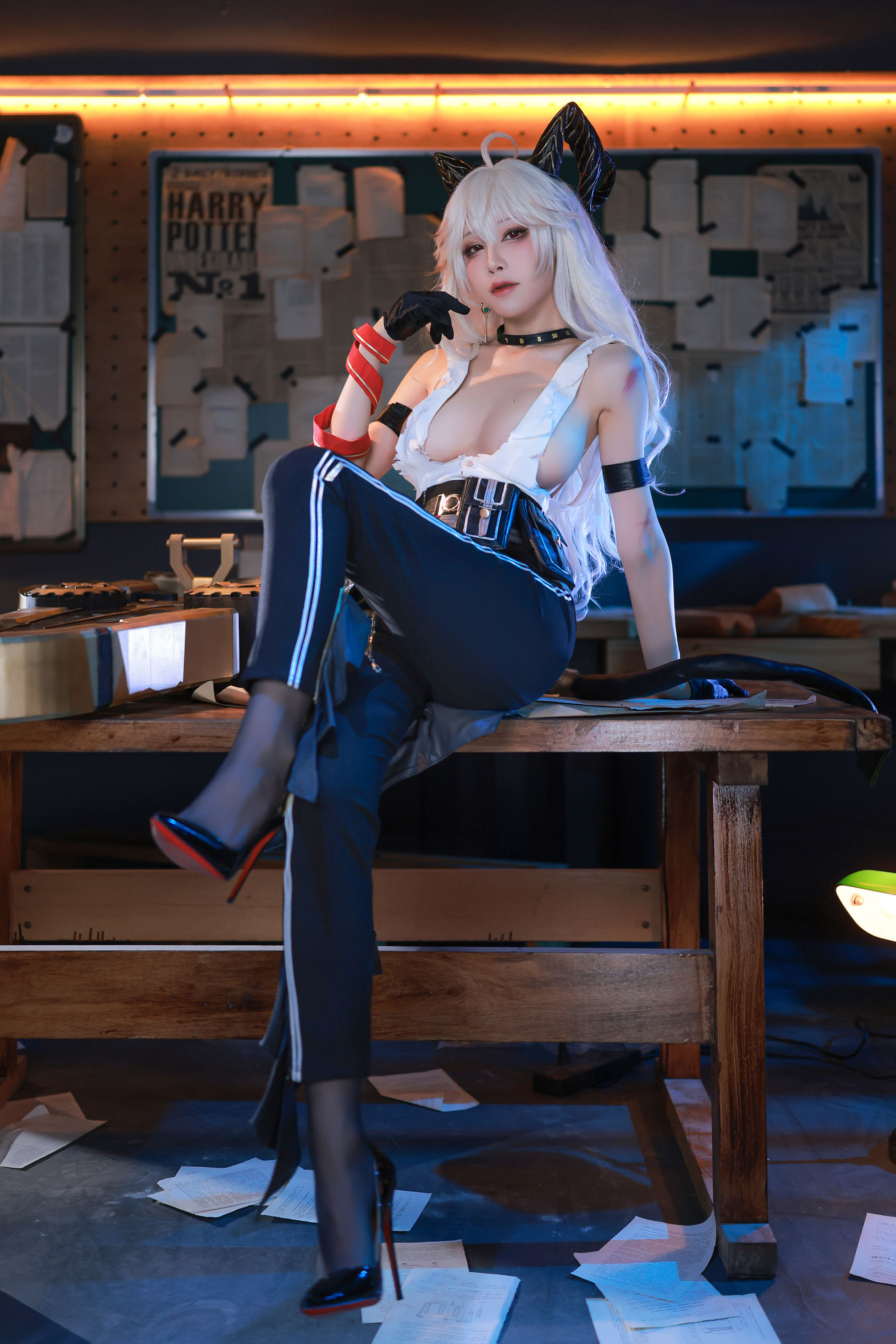 动漫博主水淼aqua - 鳴潮 ザンニー Zani/(68P)