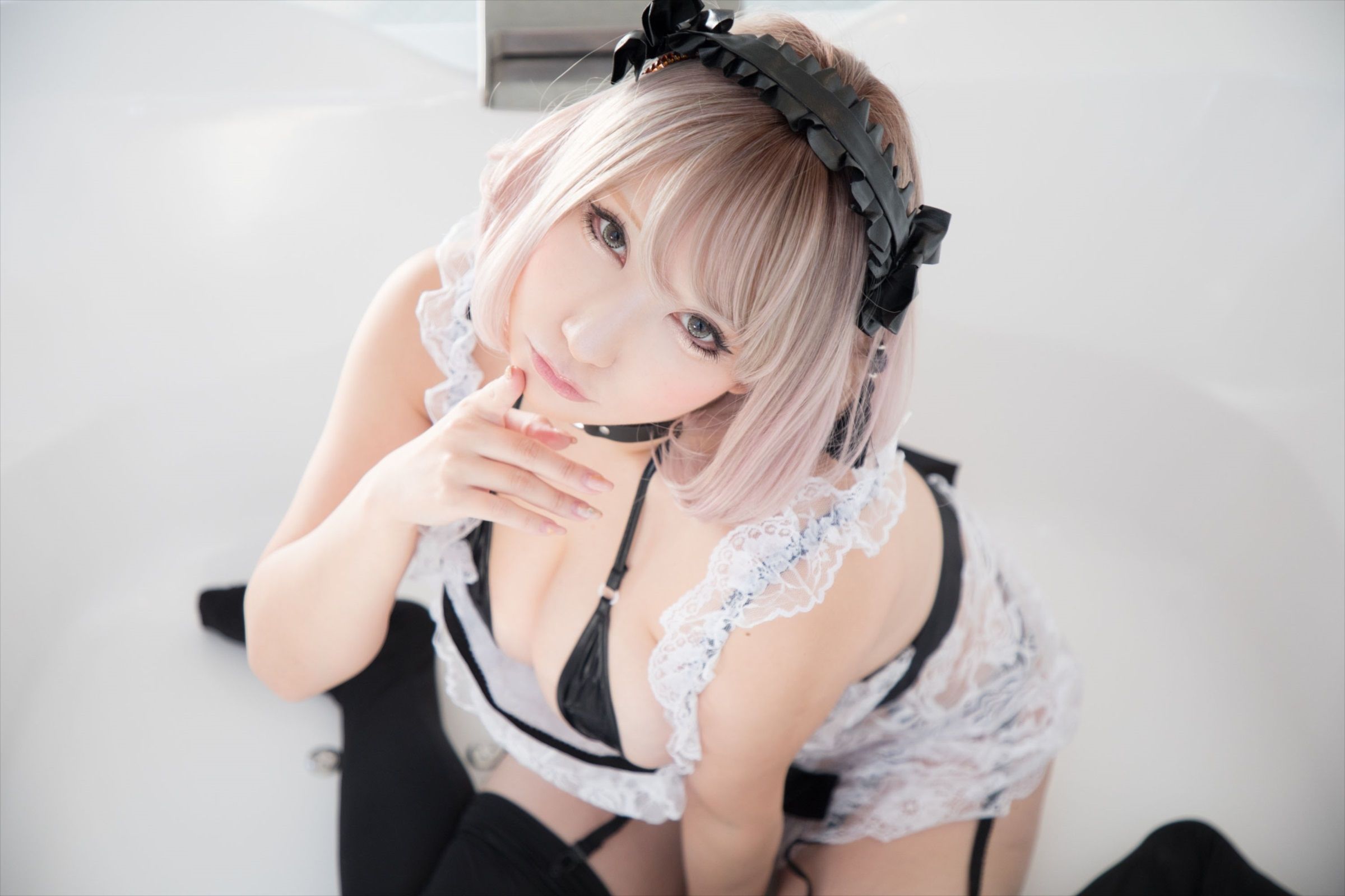 [Cosplay] [Shooting Star's (SAKU サク)] - Mugimuku Apron/(100P)