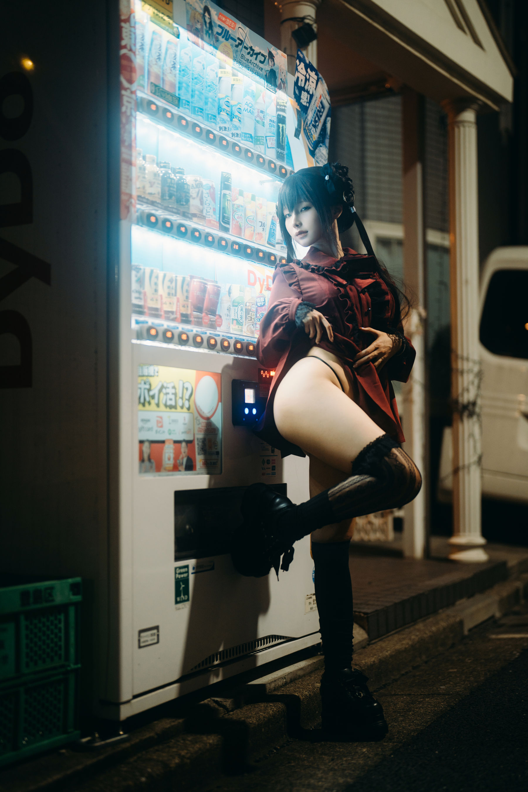 动漫博主蠢沫沫 - 夜行/(57P)