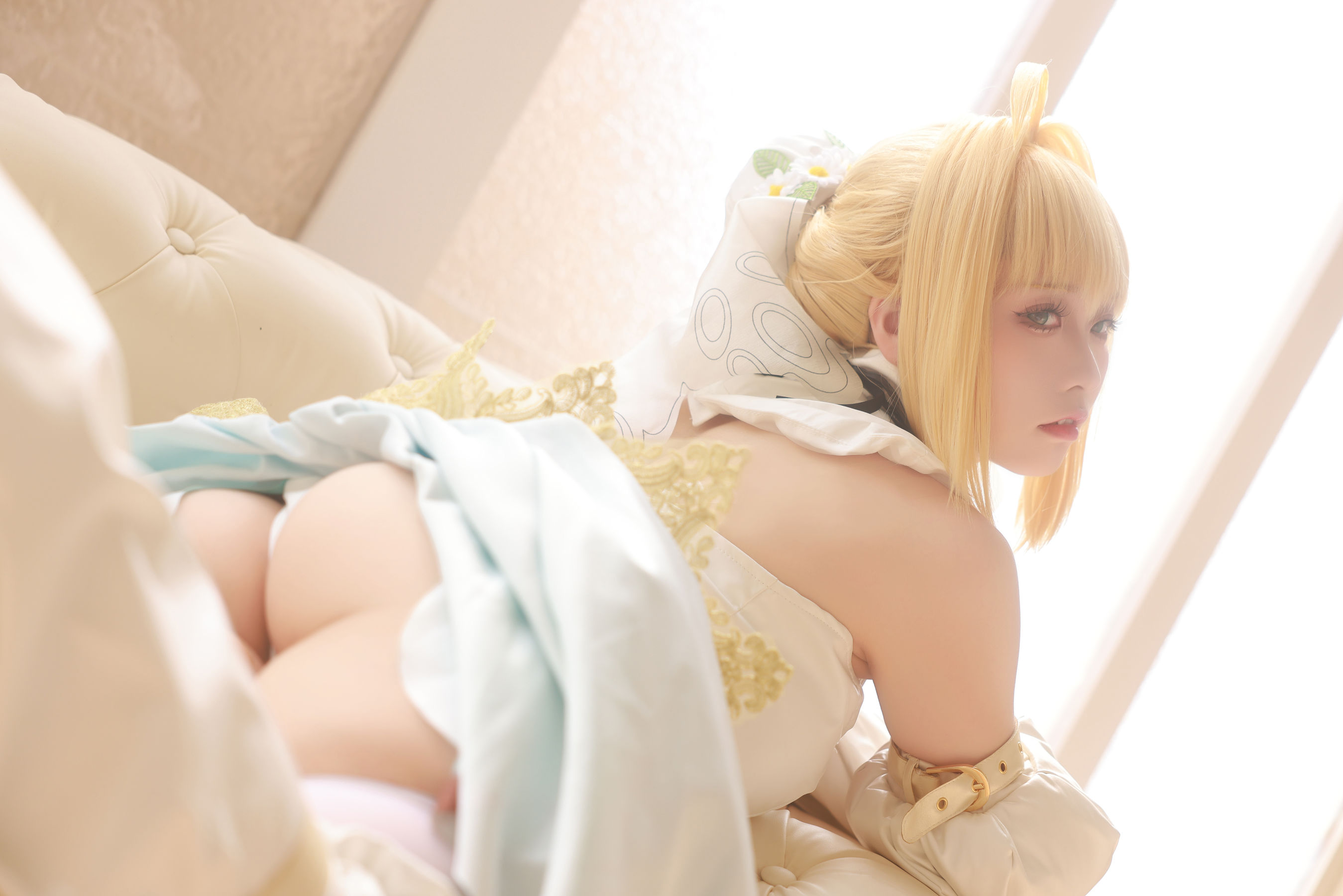 动漫博主G44不会受伤 - 尼禄花嫁/(43P)