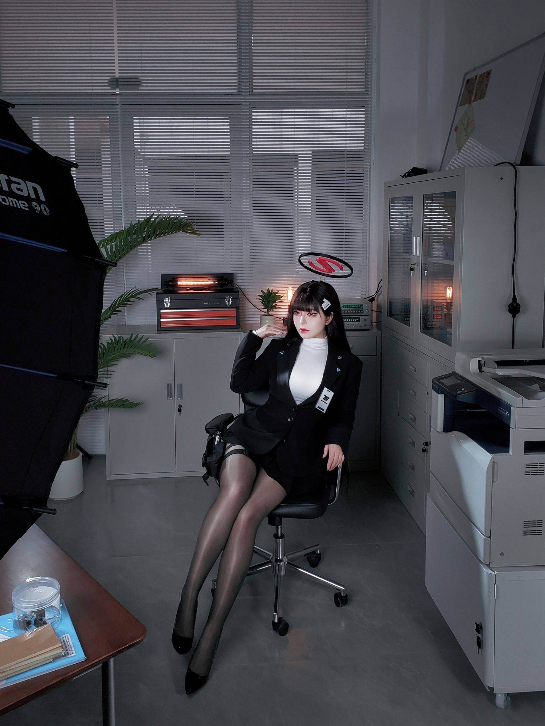 半半子 - 碧蓝档案 调月莉音/(60P)