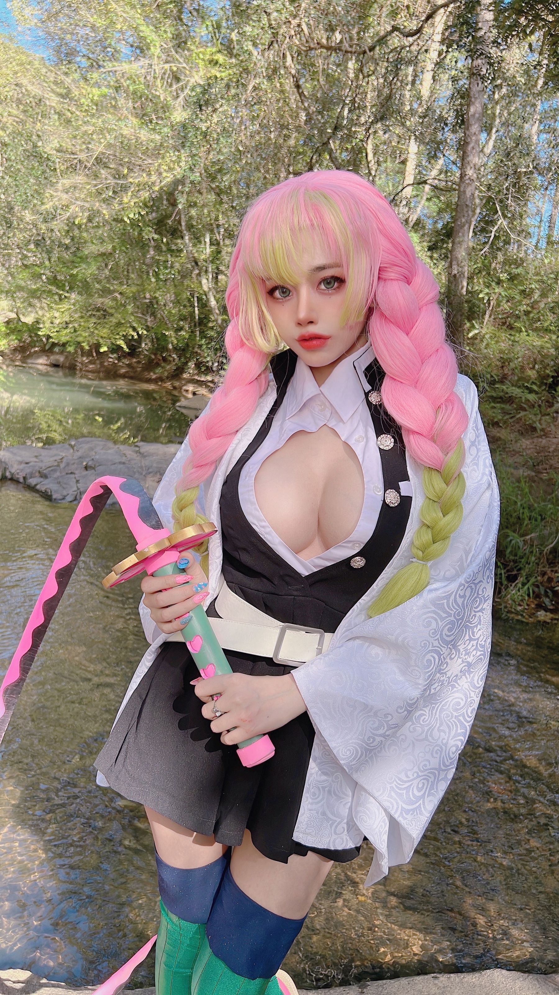 日本性感萝莉Byoru - Mitsuri Kanroji (Kimetsu no Yaiba) Bikini/(59P)