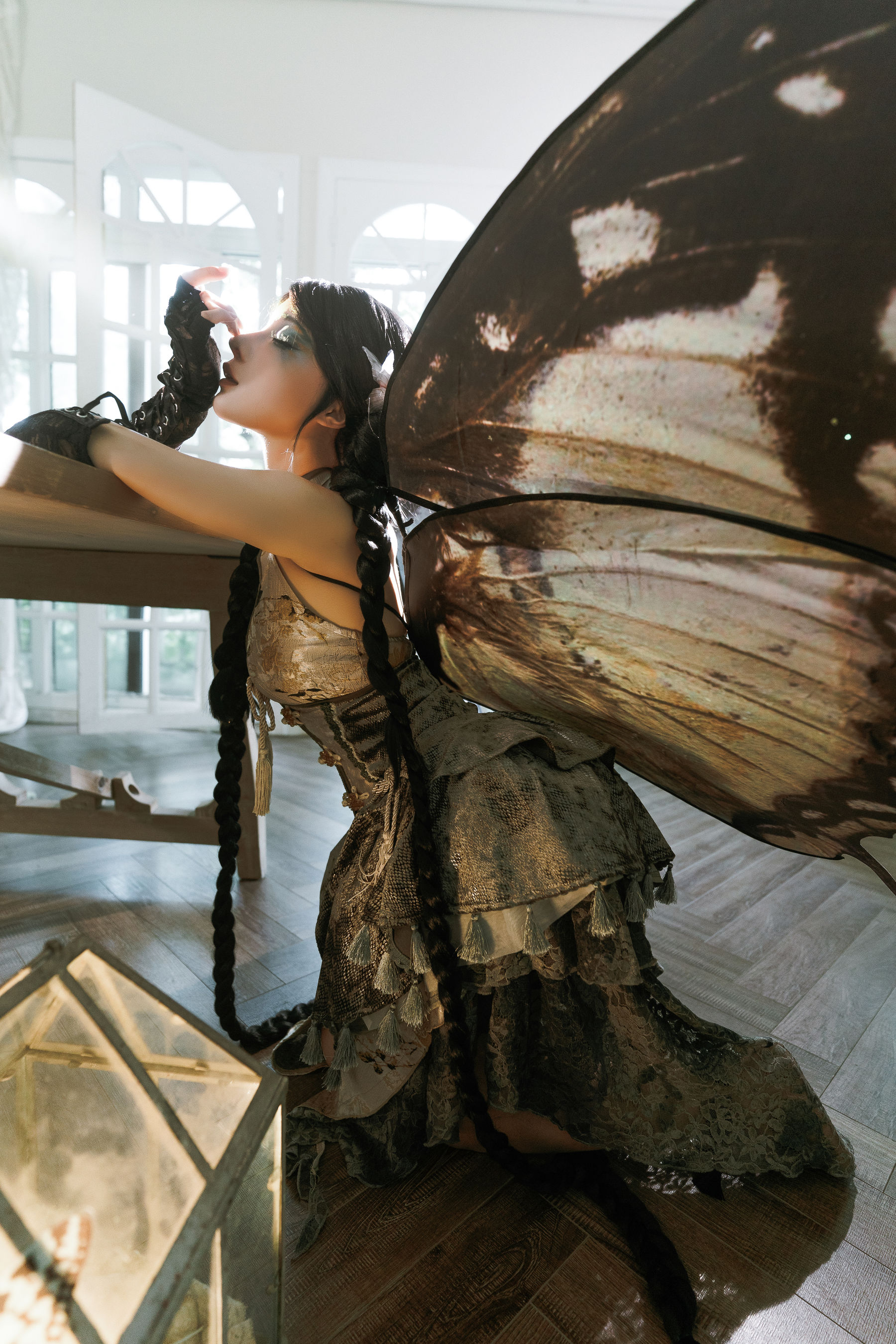 动漫博主蠢沫沫 - 枯叶蝶/(58P)