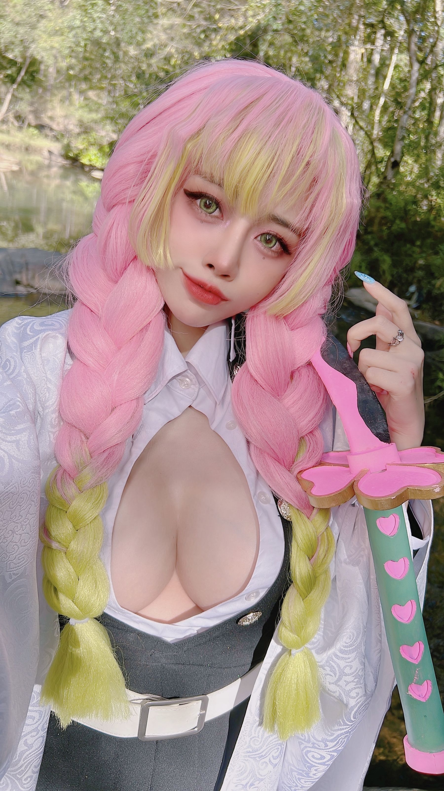 日本性感萝莉Byoru - Mitsuri Kanroji (Kimetsu no Yaiba) Bikini/(59P)