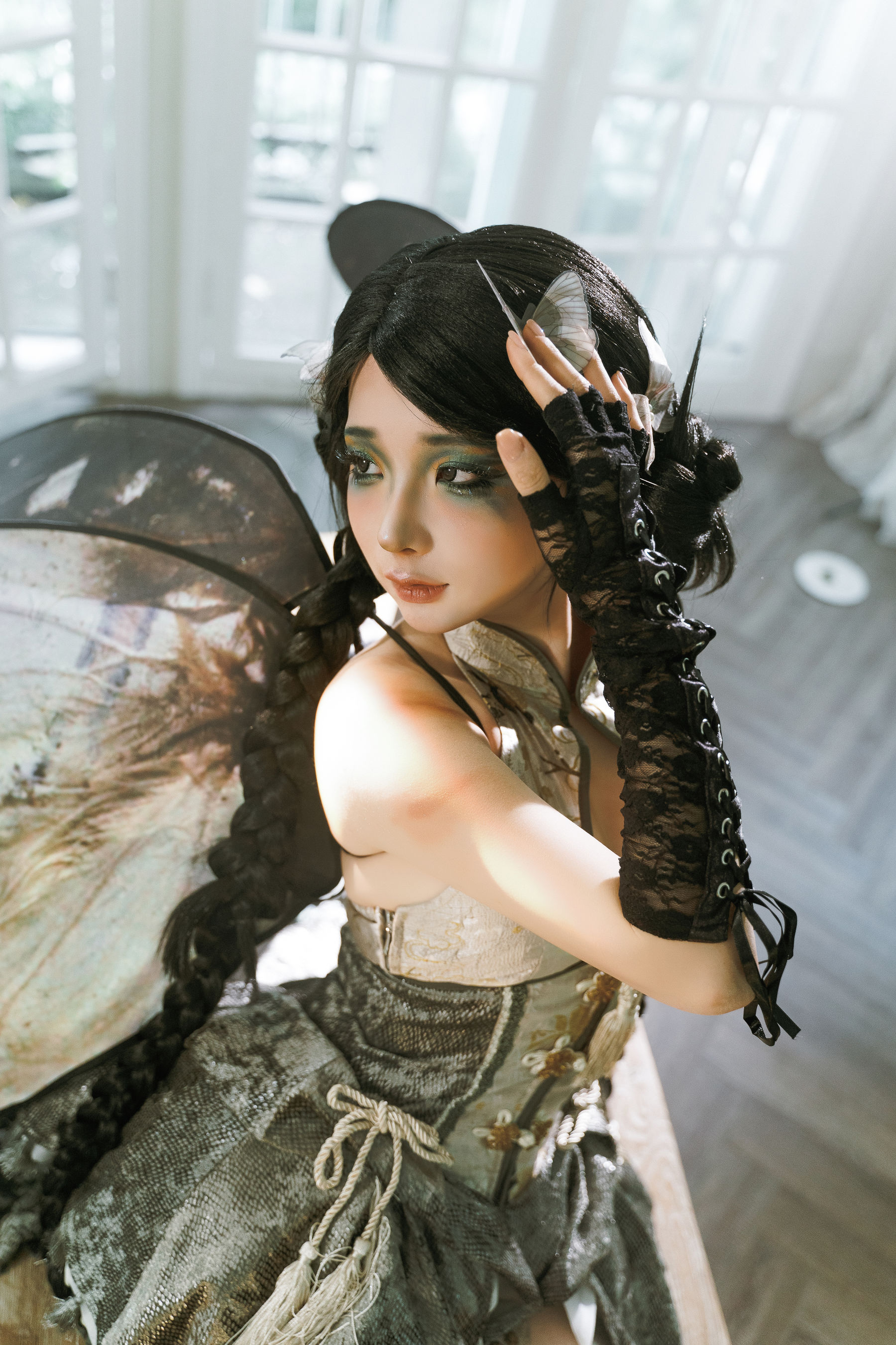 动漫博主蠢沫沫 - 枯叶蝶/(58P)