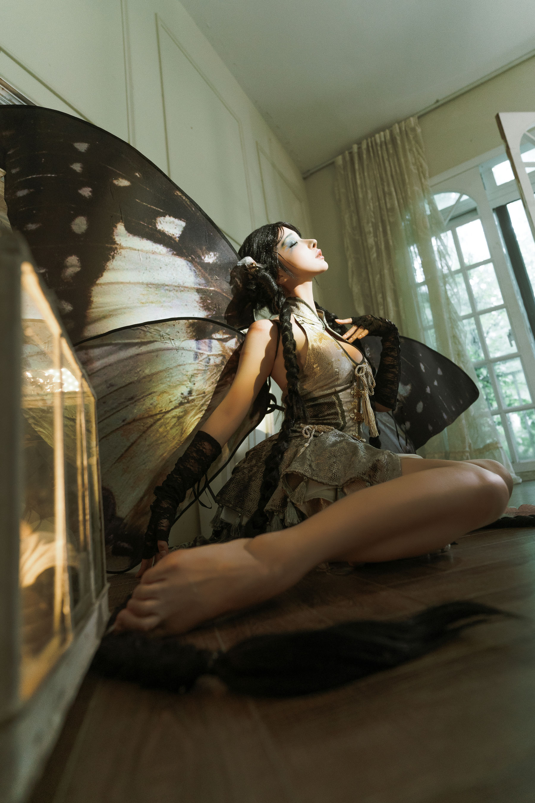 动漫博主蠢沫沫 - 枯叶蝶/(58P)