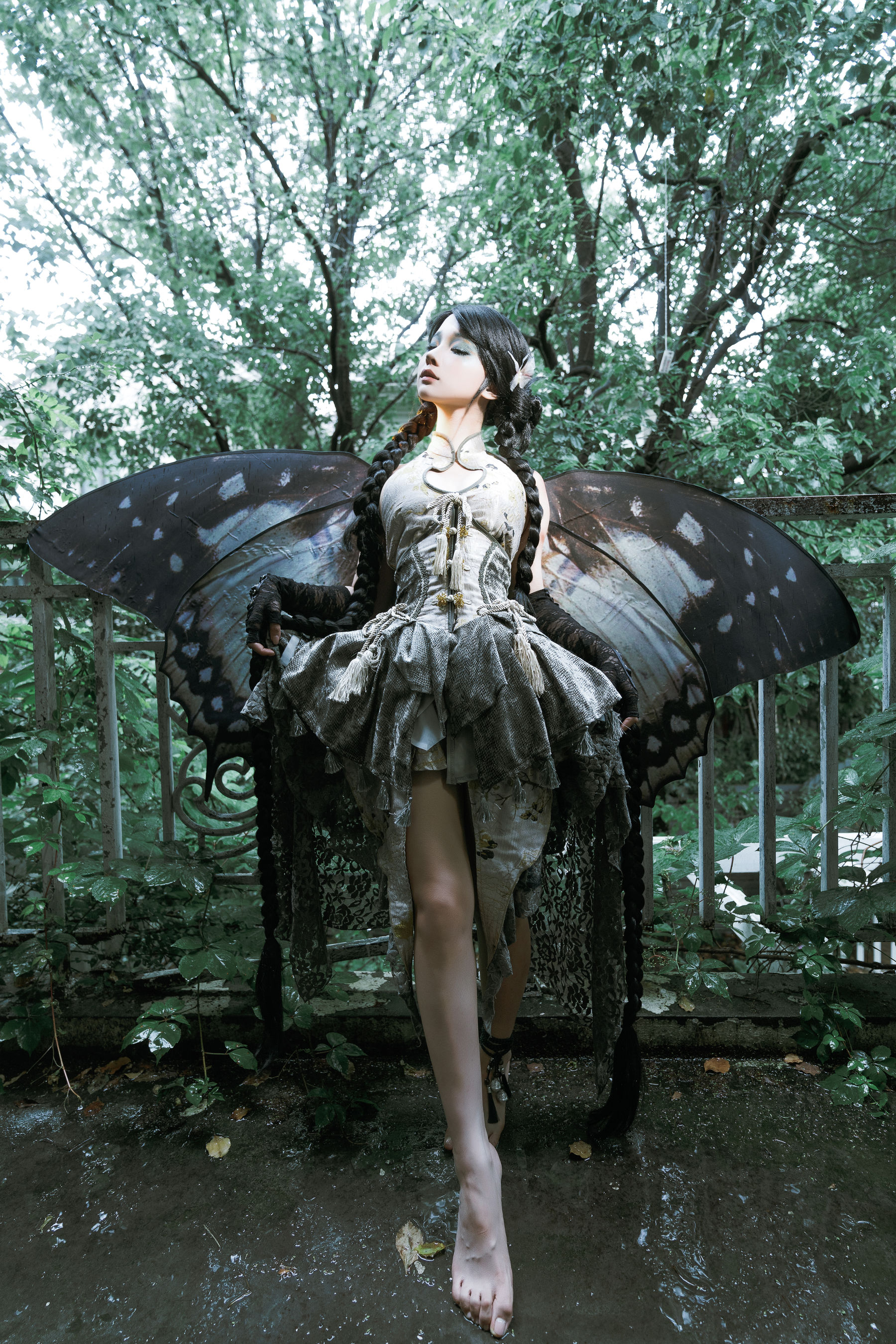 动漫博主蠢沫沫 - 枯叶蝶/(58P)