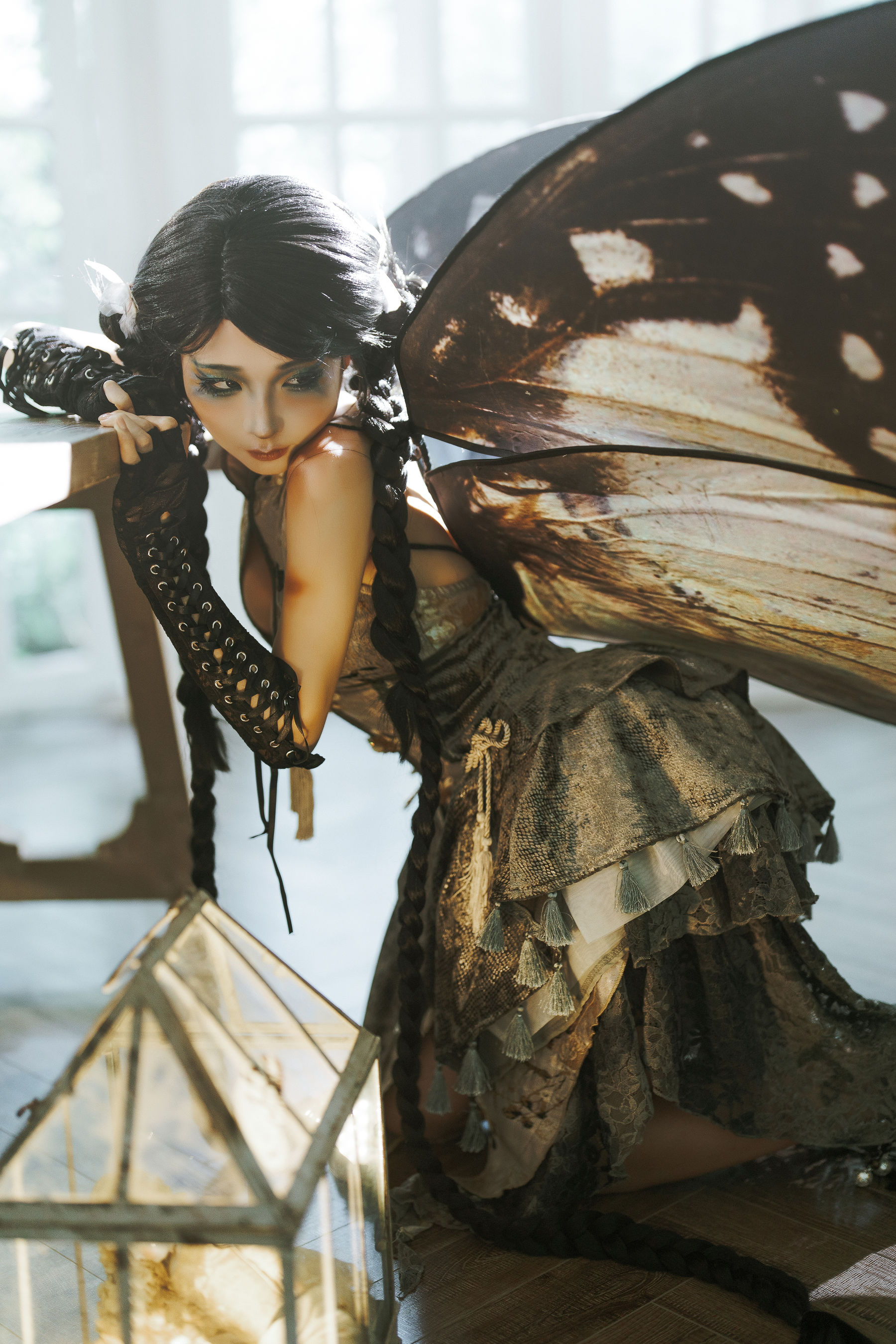 动漫博主蠢沫沫 - 枯叶蝶/(58P)