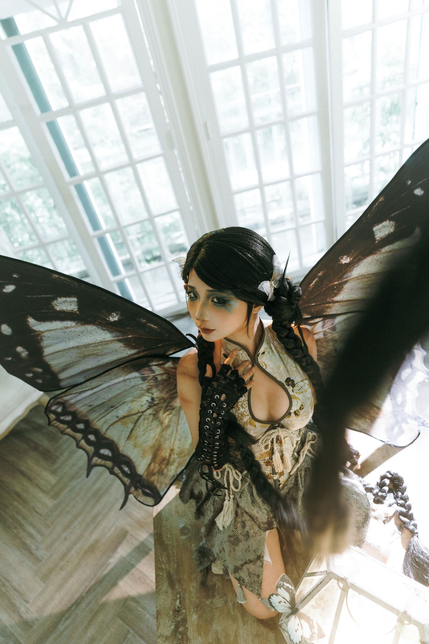 动漫博主蠢沫沫 - 枯叶蝶/(58P)