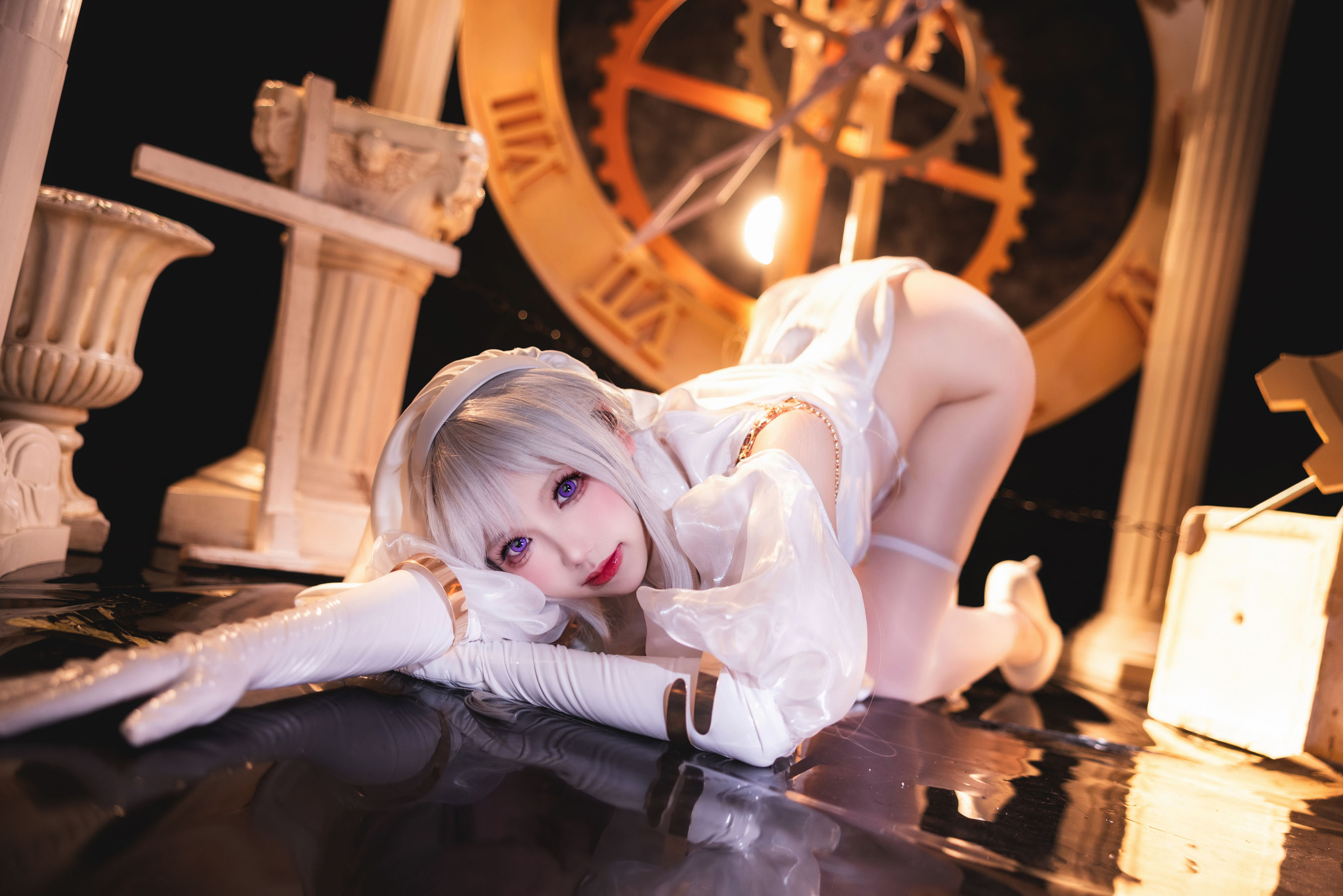 动漫博主雪晴Astra - 圣天使修女/(55P)