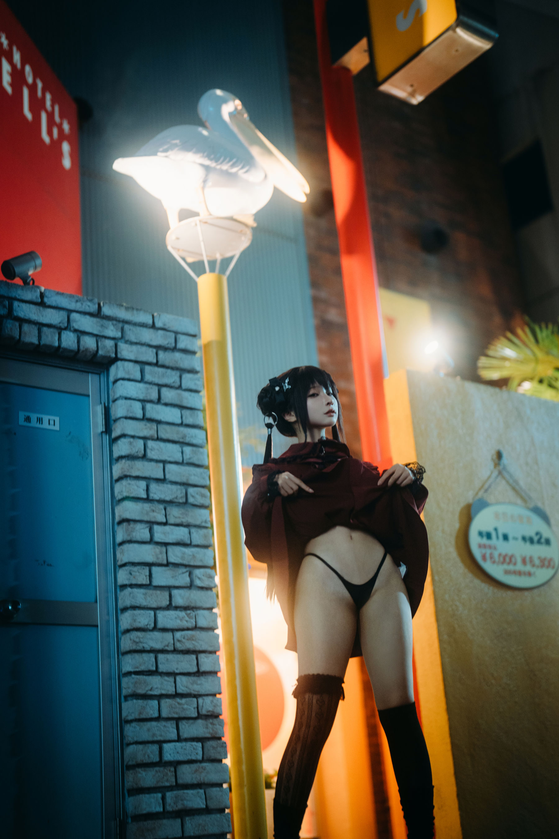 动漫博主蠢沫沫 - 夜行/(57P)