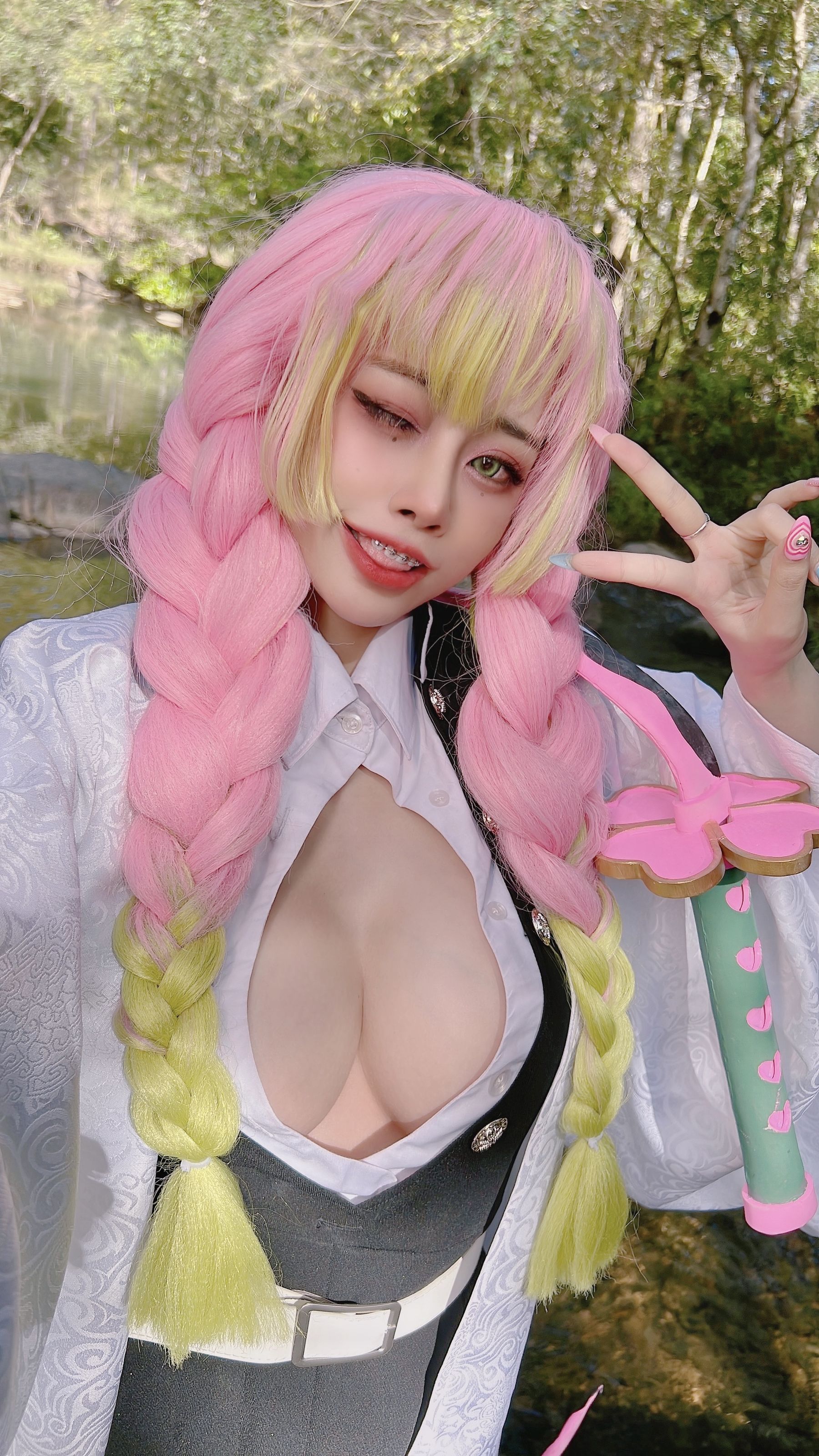 日本性感萝莉Byoru - Mitsuri Kanroji (Kimetsu no Yaiba) Bikini/(59P)