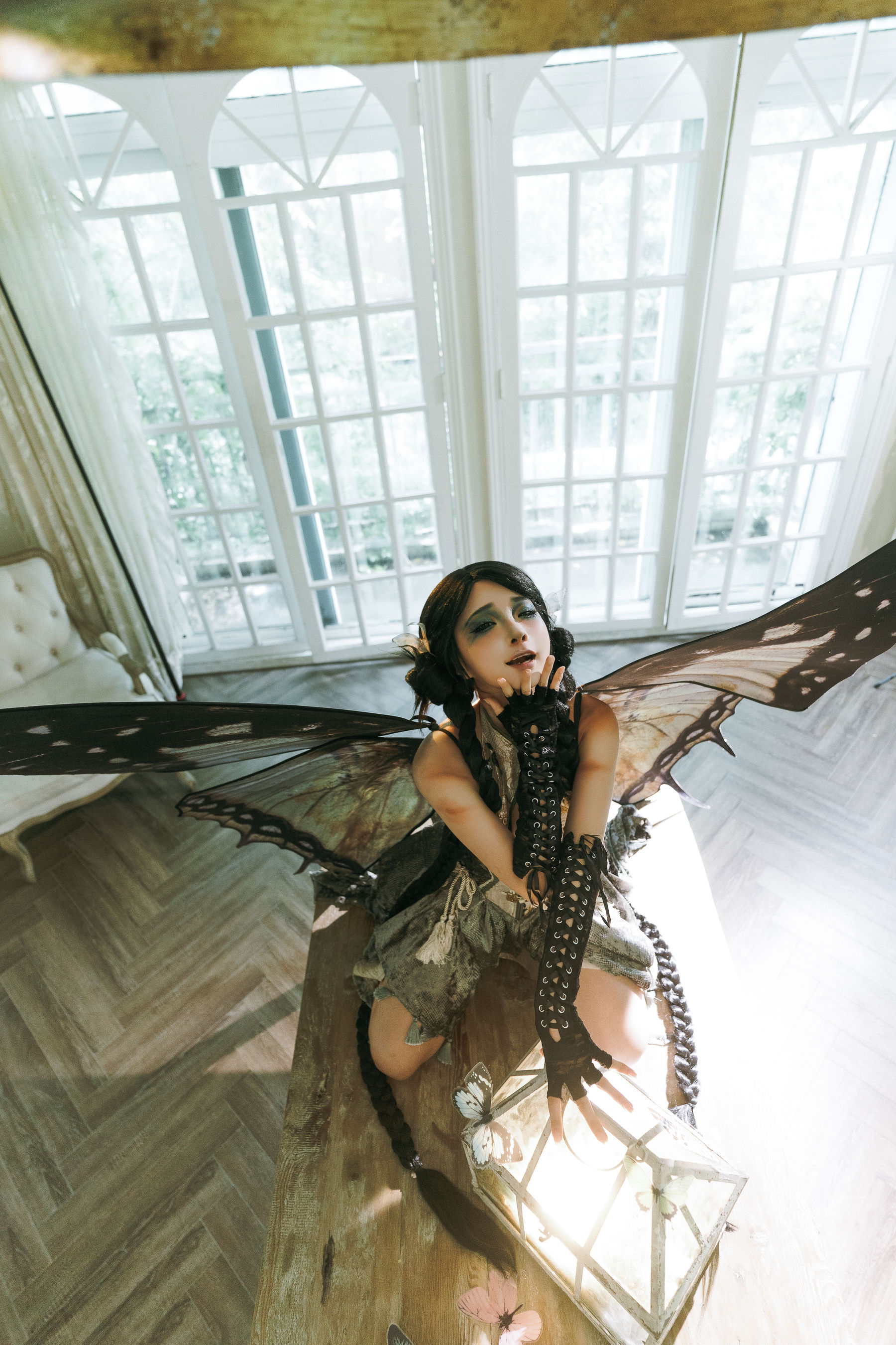 动漫博主蠢沫沫 - 枯叶蝶/(58P)