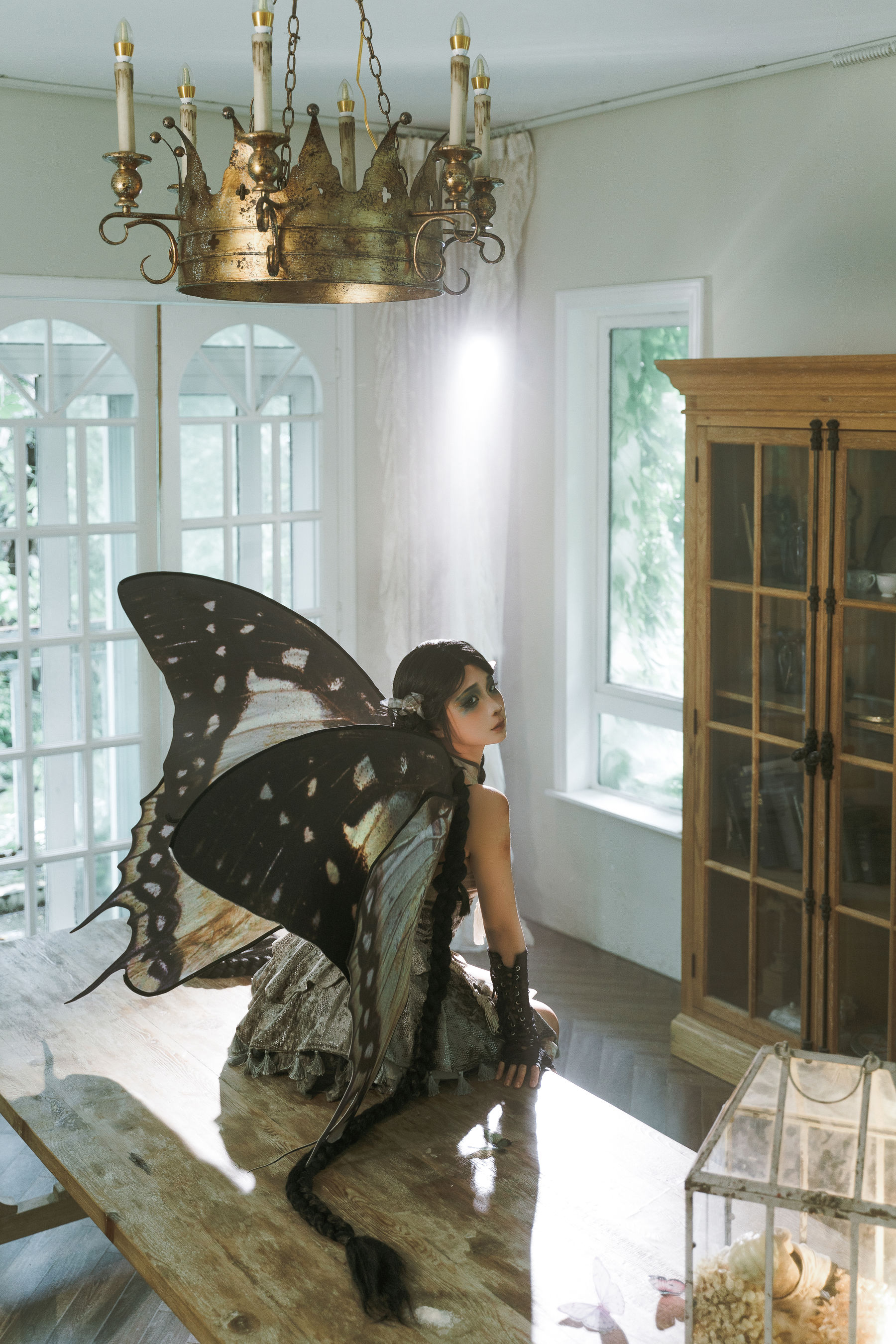 动漫博主蠢沫沫 - 枯叶蝶/(58P)