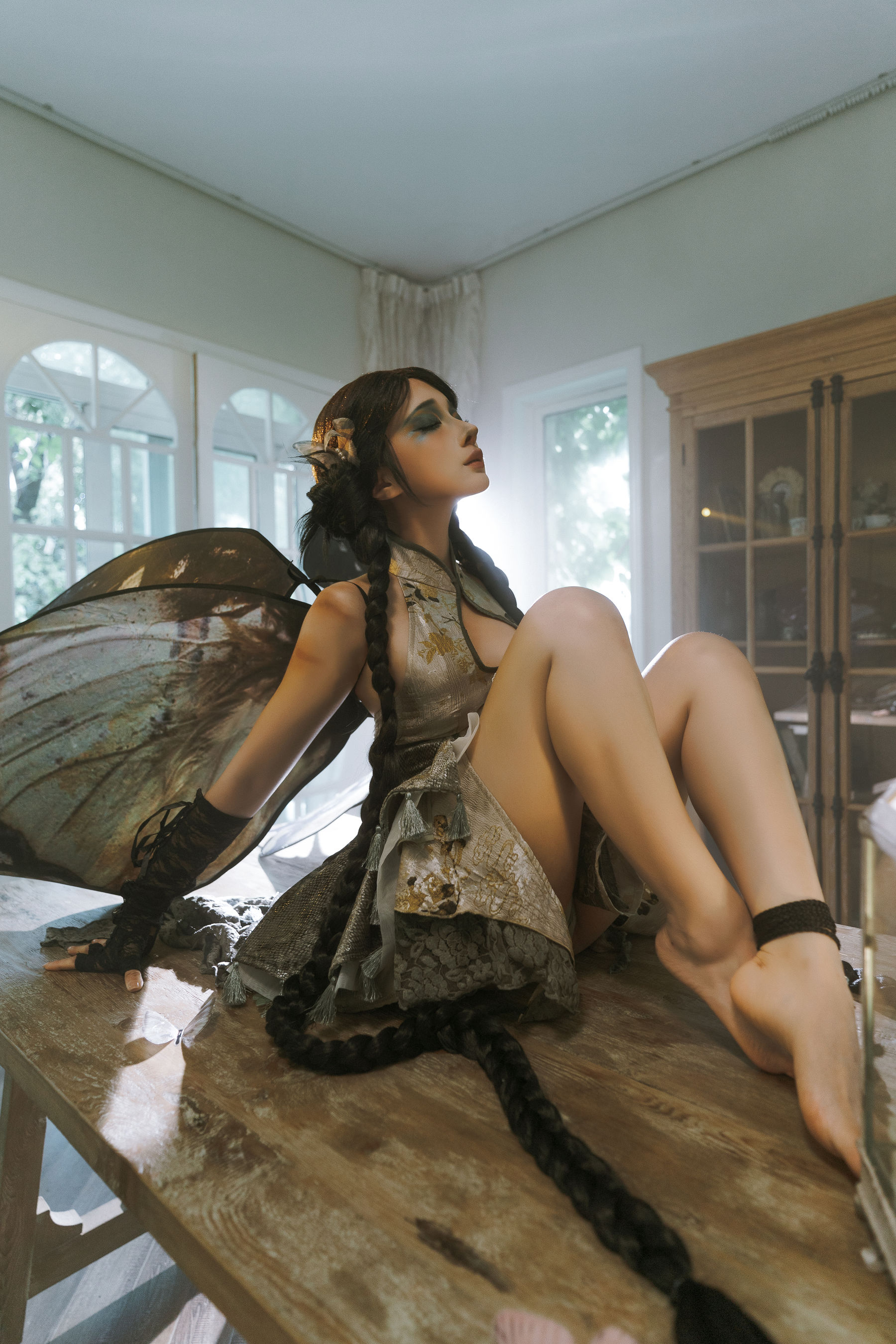 动漫博主蠢沫沫 - 枯叶蝶/(58P)