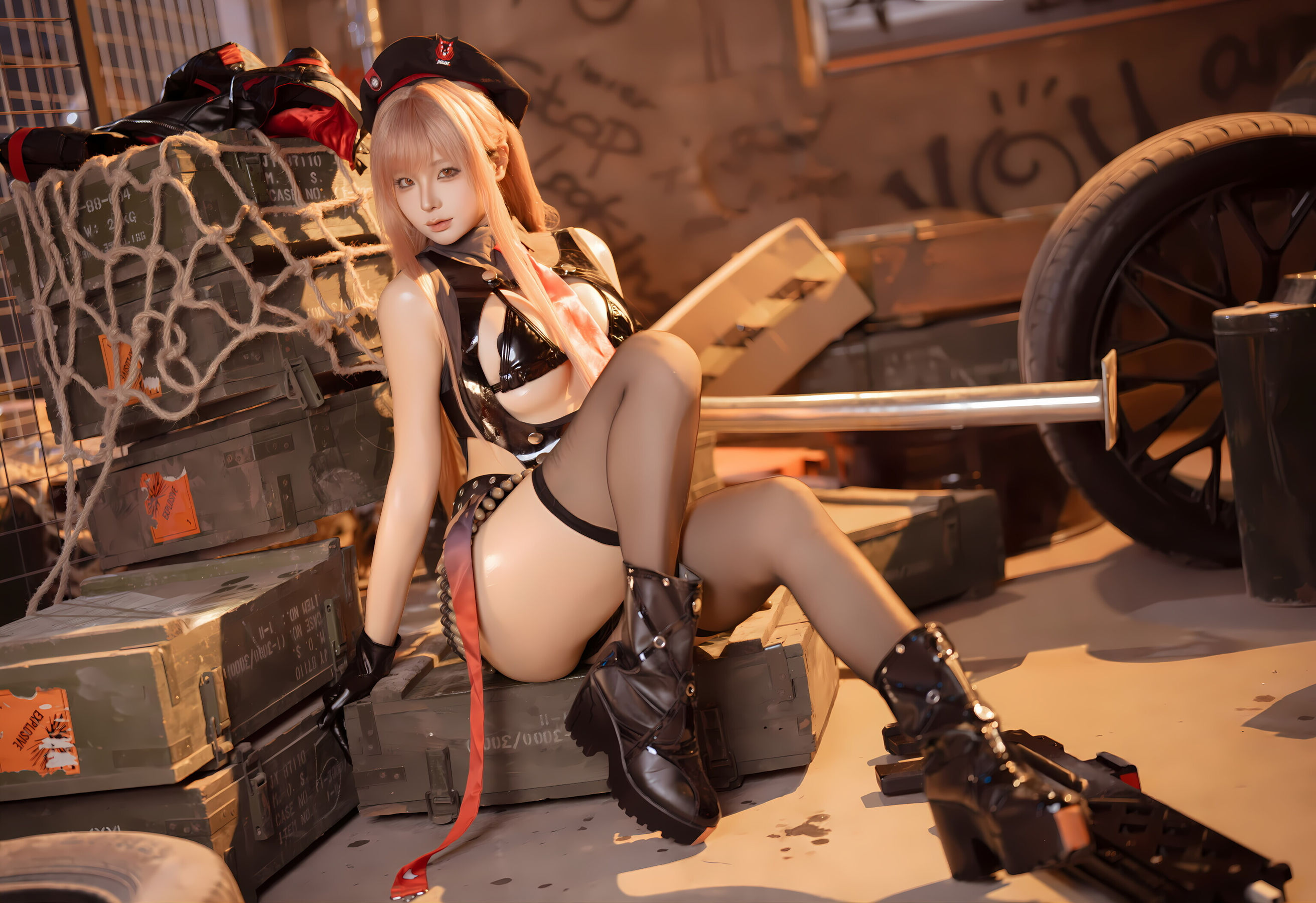 动漫博主蠢沫沫 - Nikke胜利女神：妮姬 拉毗/(156P)