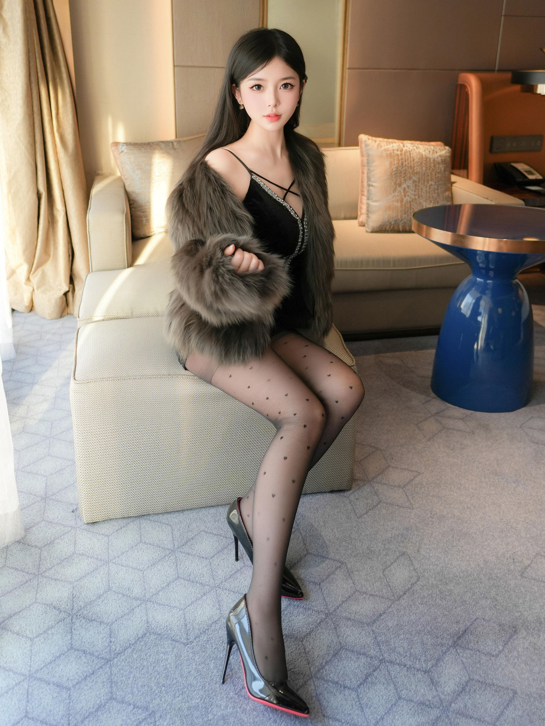 优酱 - 黑丝诱惑/(59P)