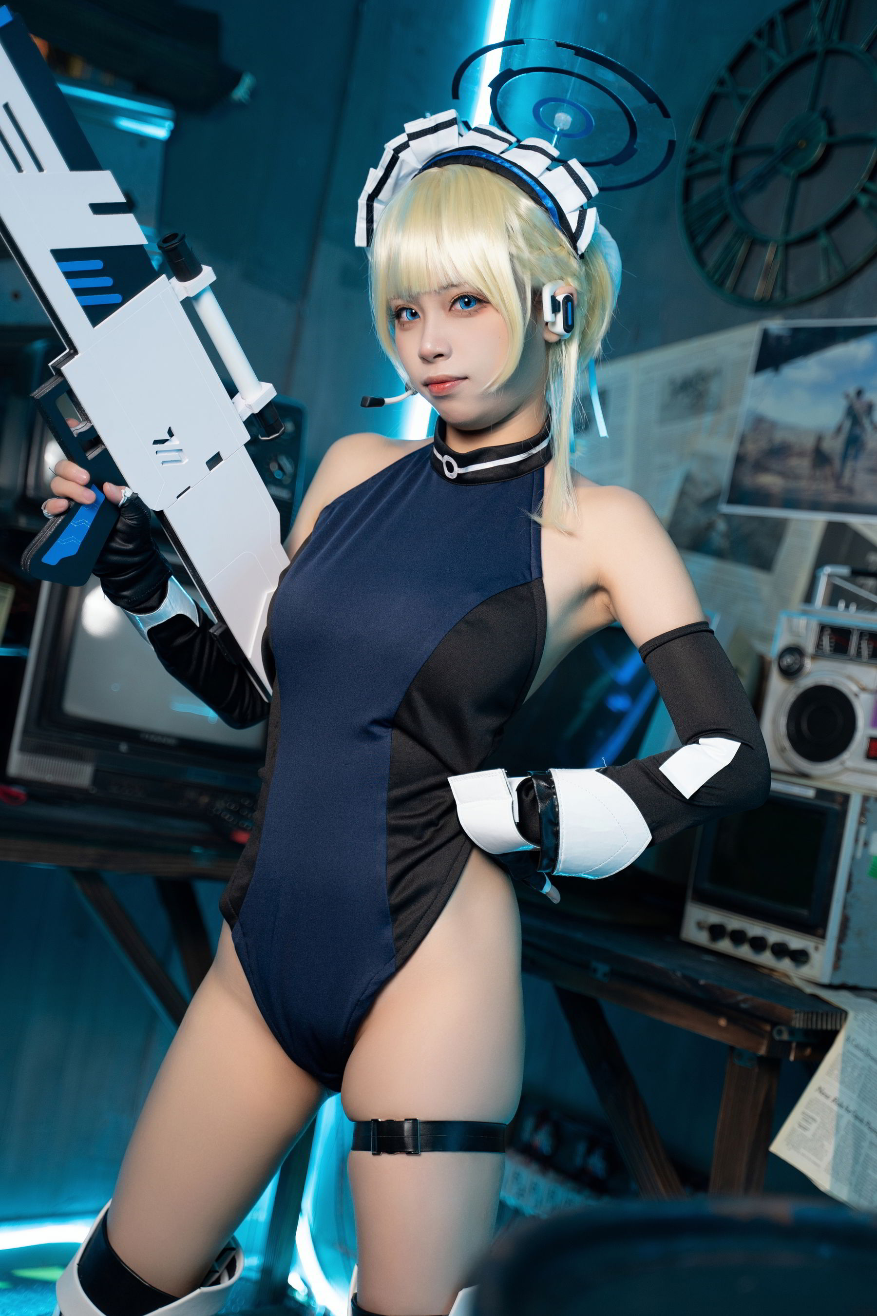 三無人型 - 蔚蓝档案 飞鸟马时兔女郎/(60P)