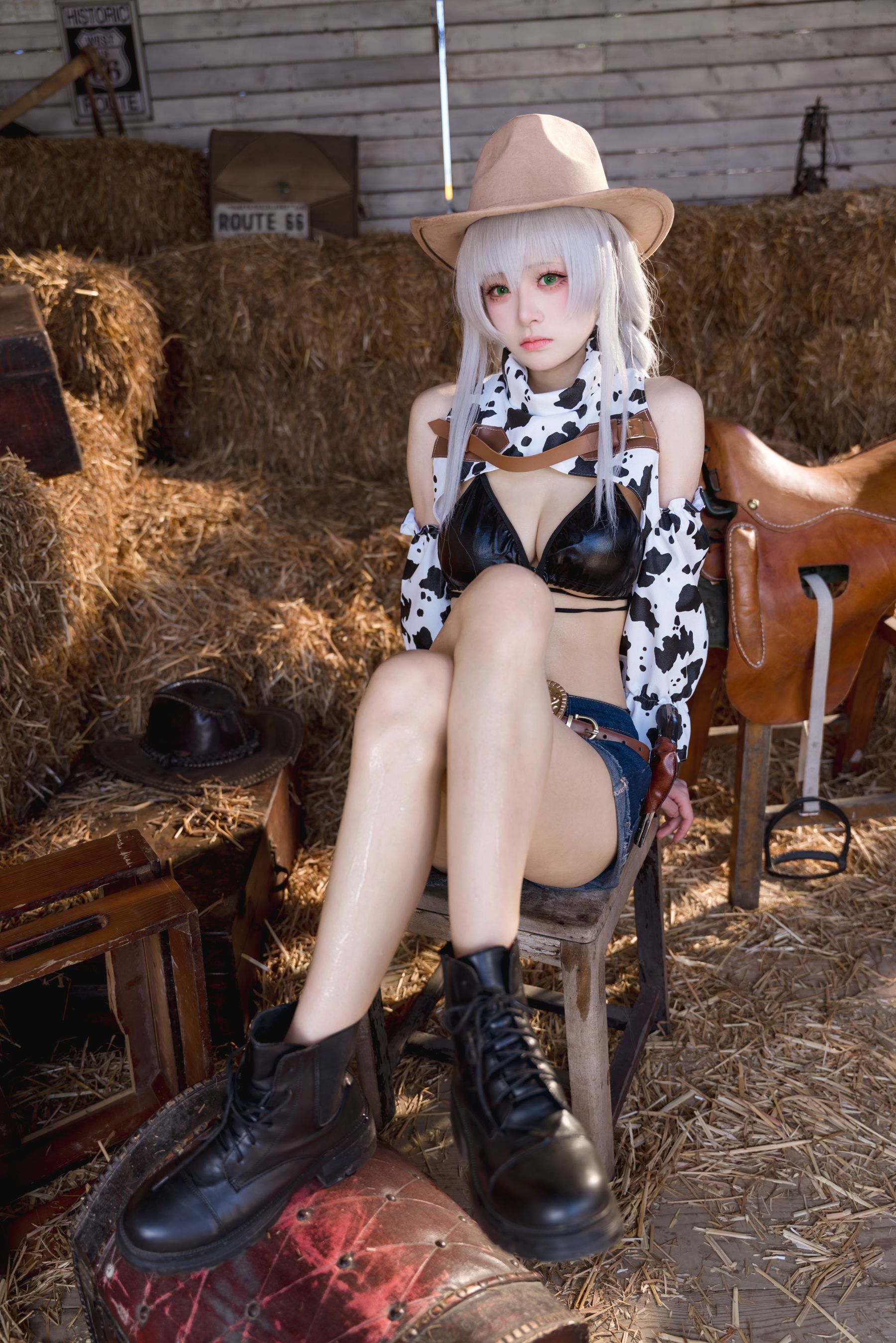 九柒喵 - 碧蓝航线 法戈 纯白热潮/(53P)