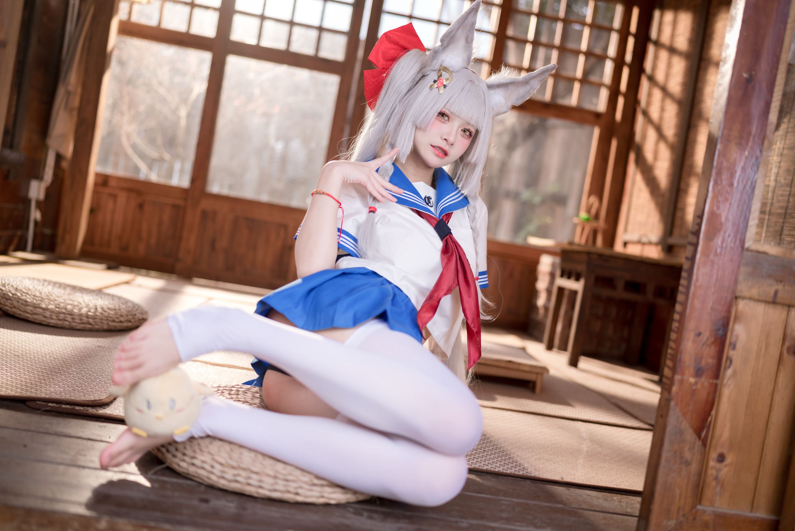 九柒喵 - 朝凪 JK/(37P)