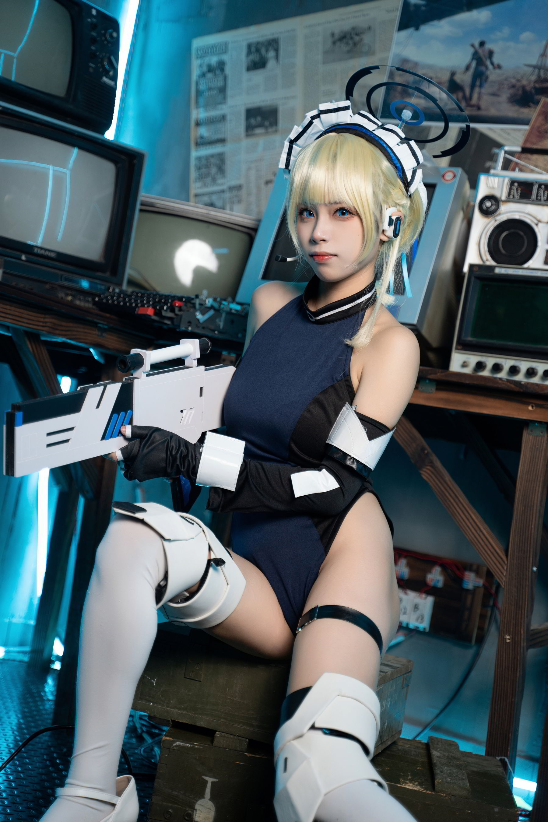 三無人型 - 蔚蓝档案 飞鸟马时兔女郎/(60P)