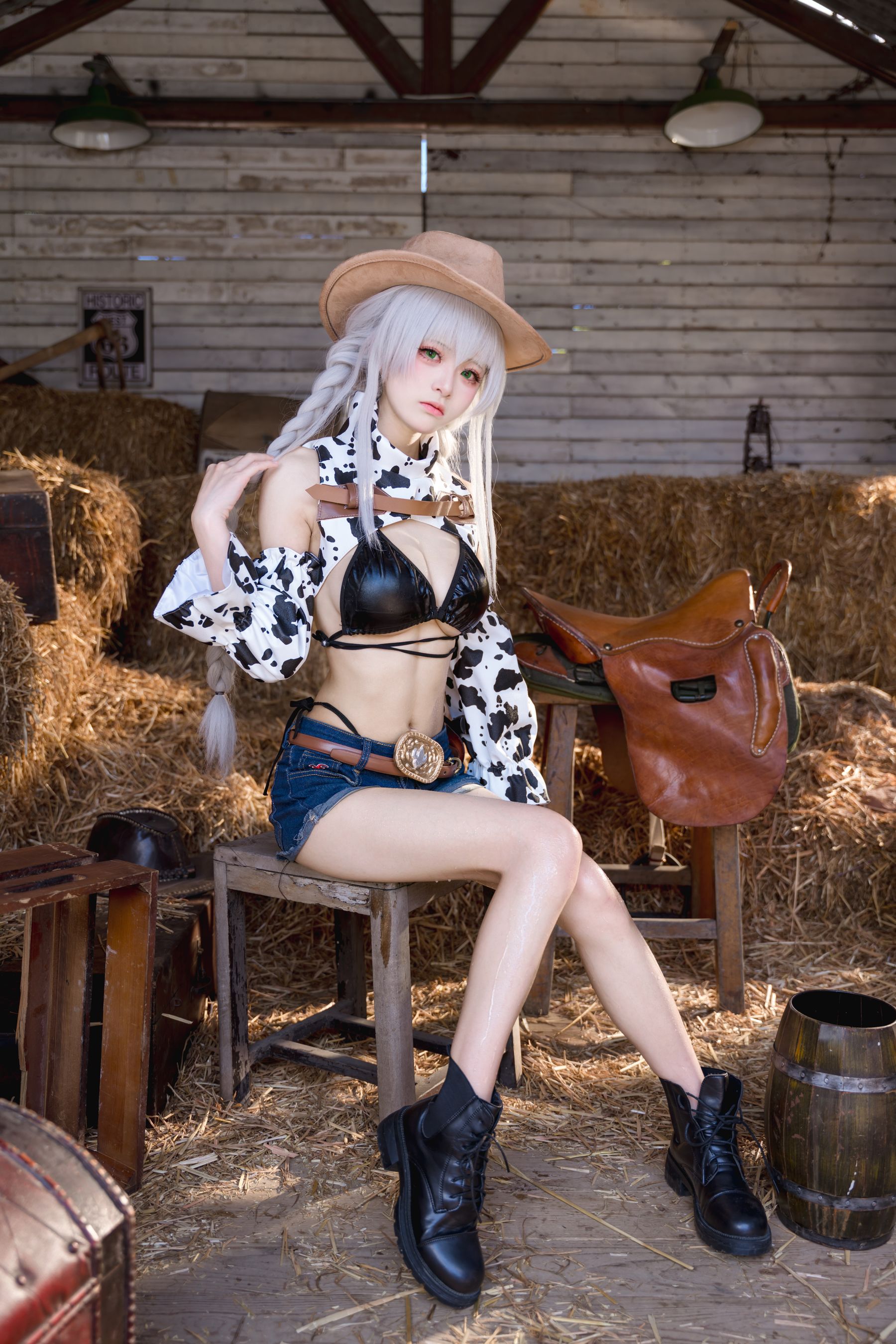 九柒喵 - 碧蓝航线 法戈 纯白热潮/(53P)