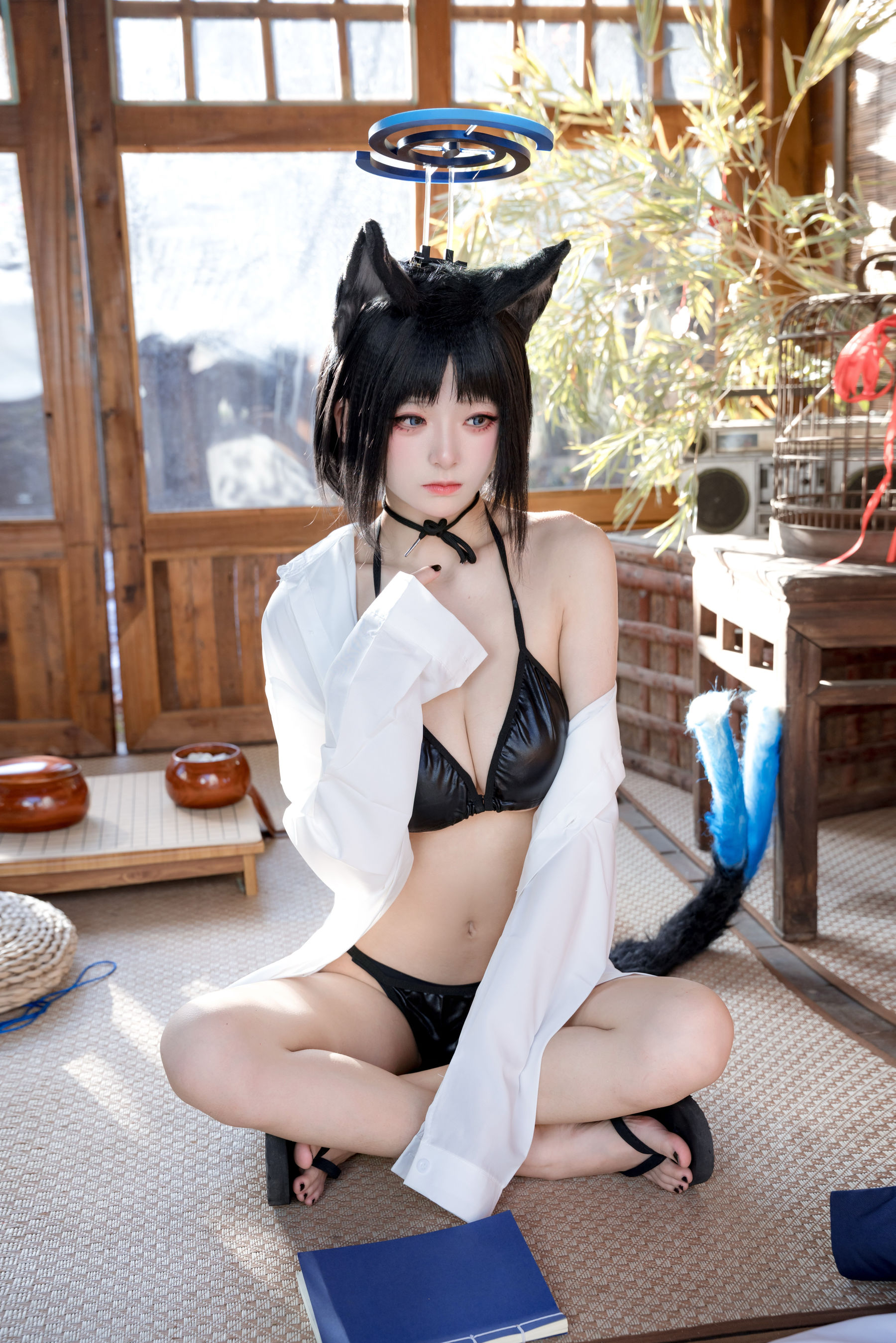 九柒喵 - 桔梗衬衫/(10P)