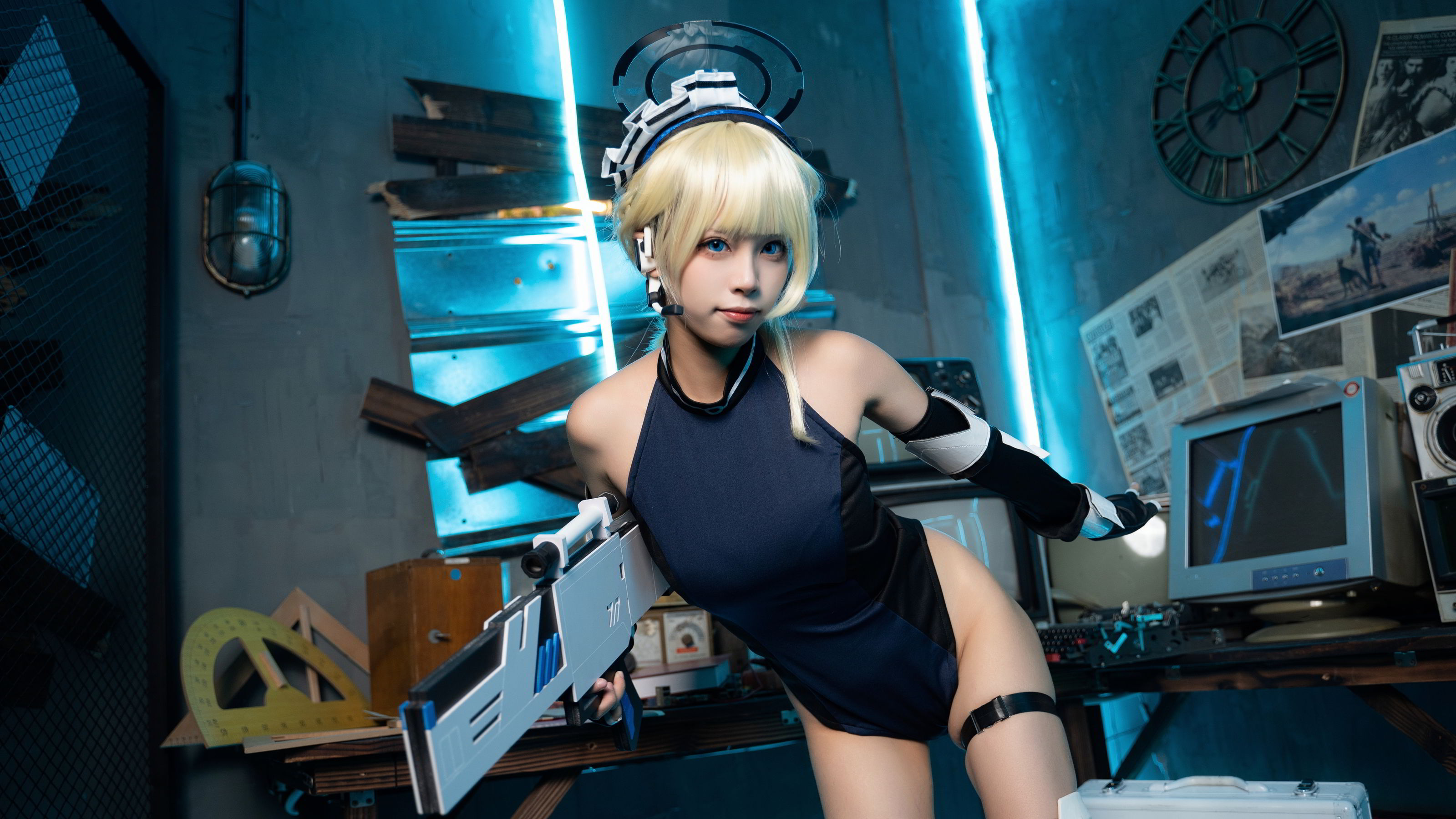 三無人型 - 蔚蓝档案 飞鸟马时兔女郎/(60P)