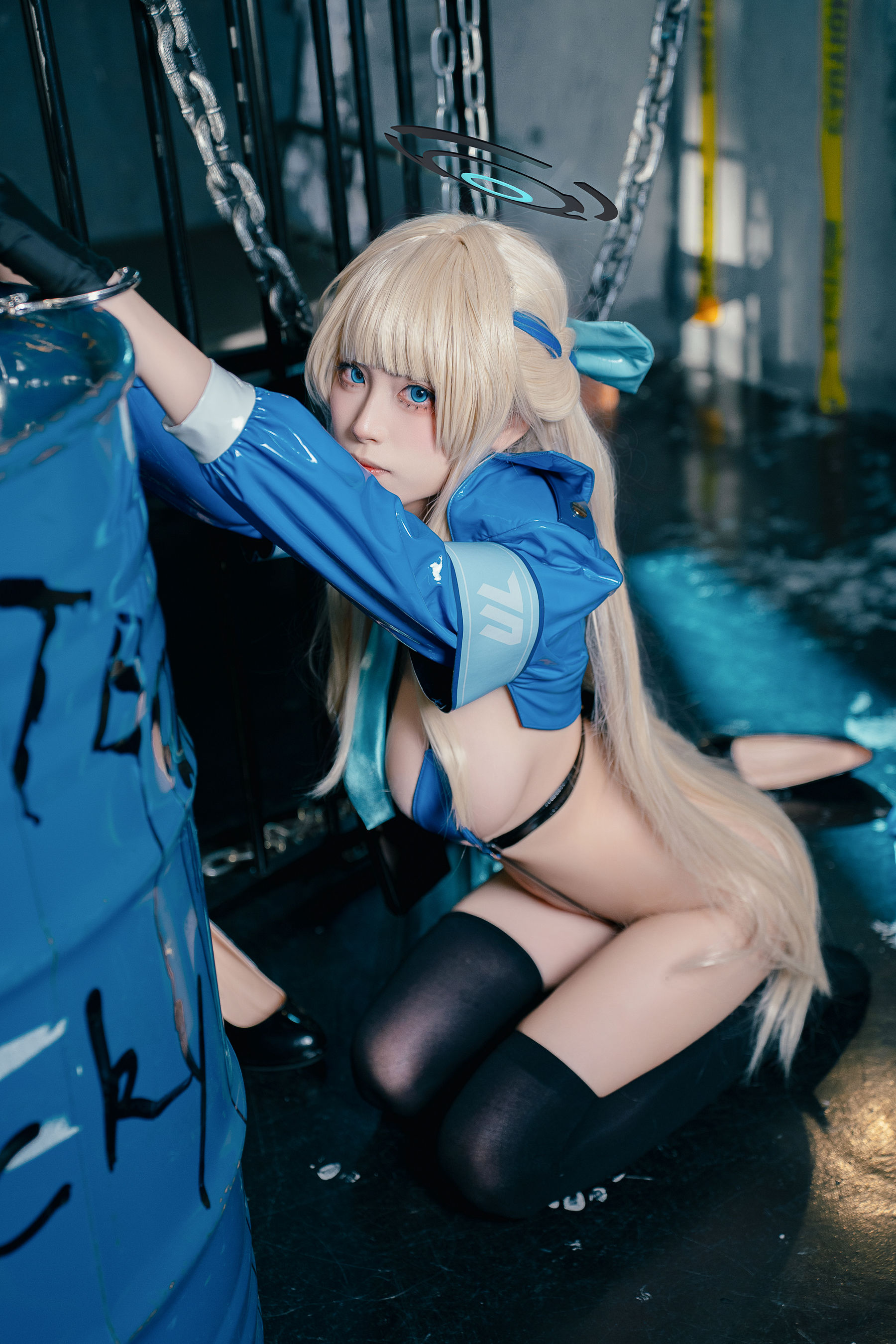 三無人型 - 蔚蓝档案 飞鸟马时女警/(41P)