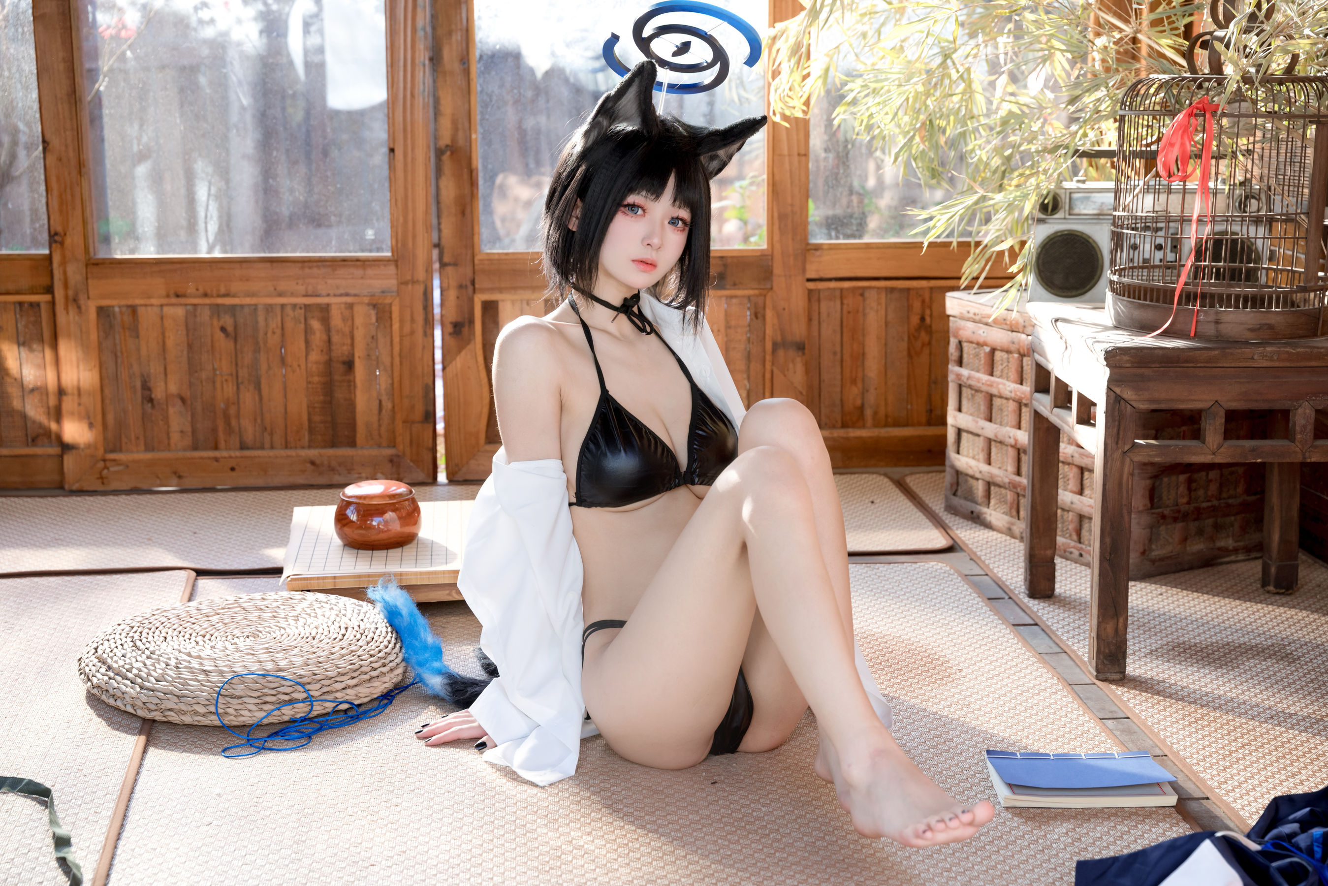 九柒喵 - 桔梗衬衫/(10P)