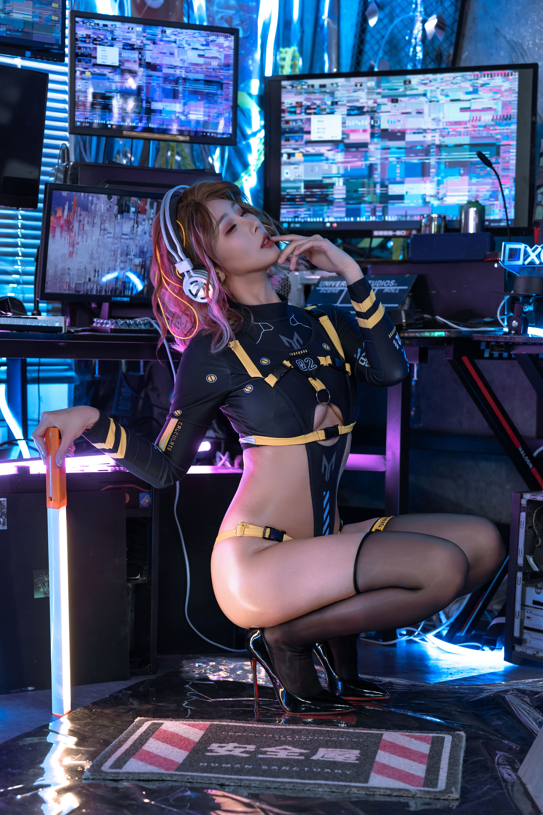 云溪溪 - 奶桃桃 骇入/(100P)