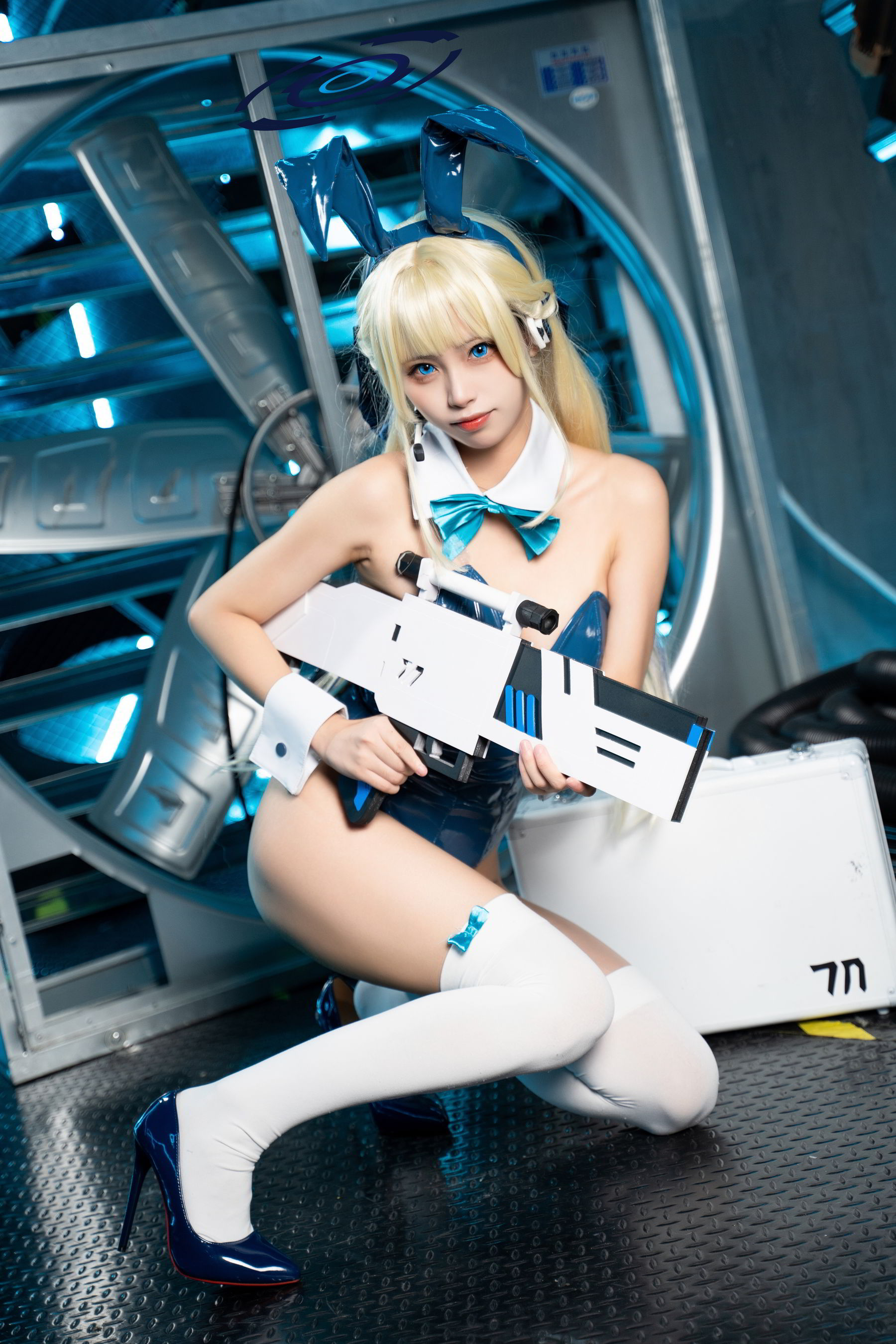 三無人型 - 蔚蓝档案 飞鸟马时兔女郎/(60P)