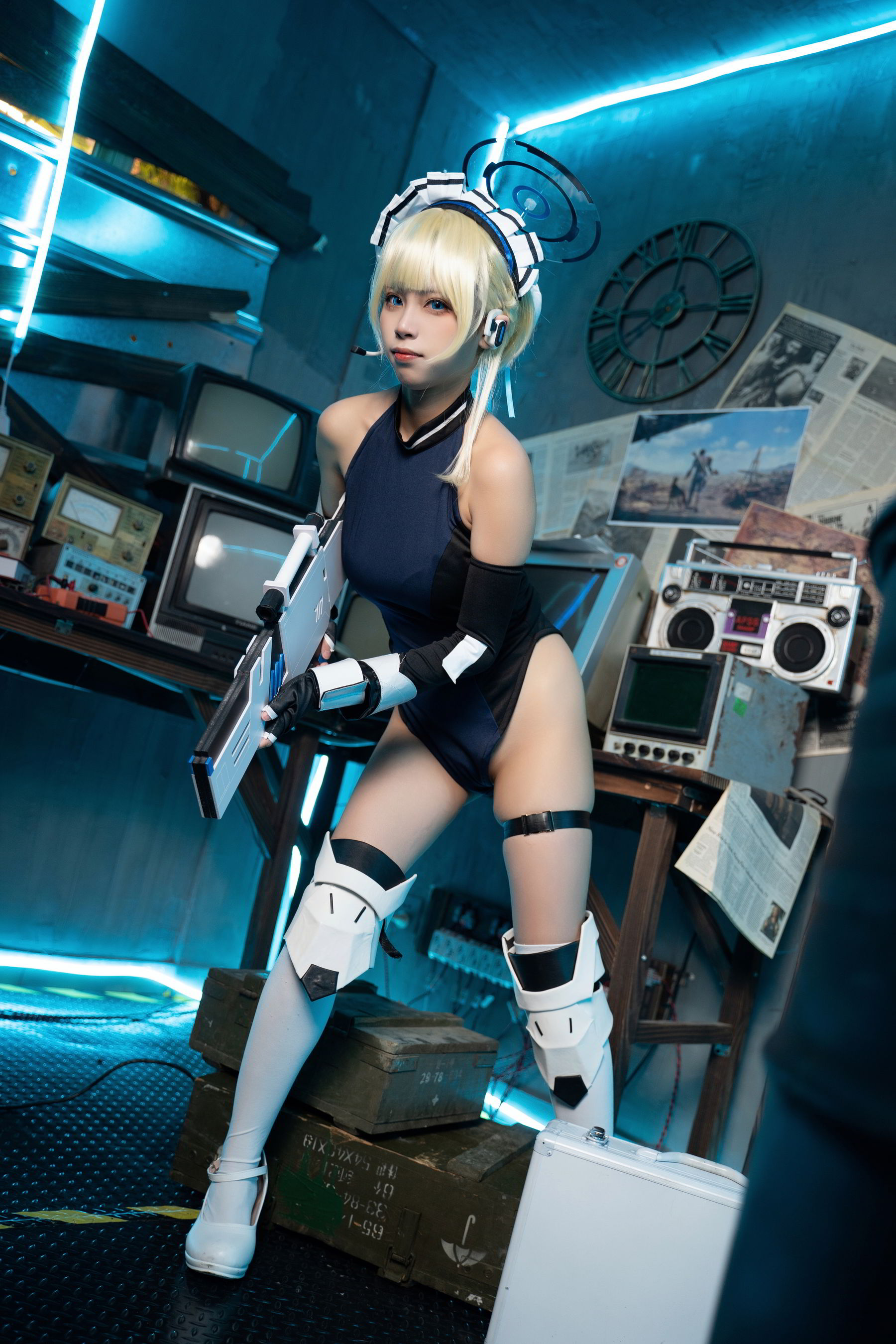 三無人型 - 蔚蓝档案 飞鸟马时兔女郎/(60P)