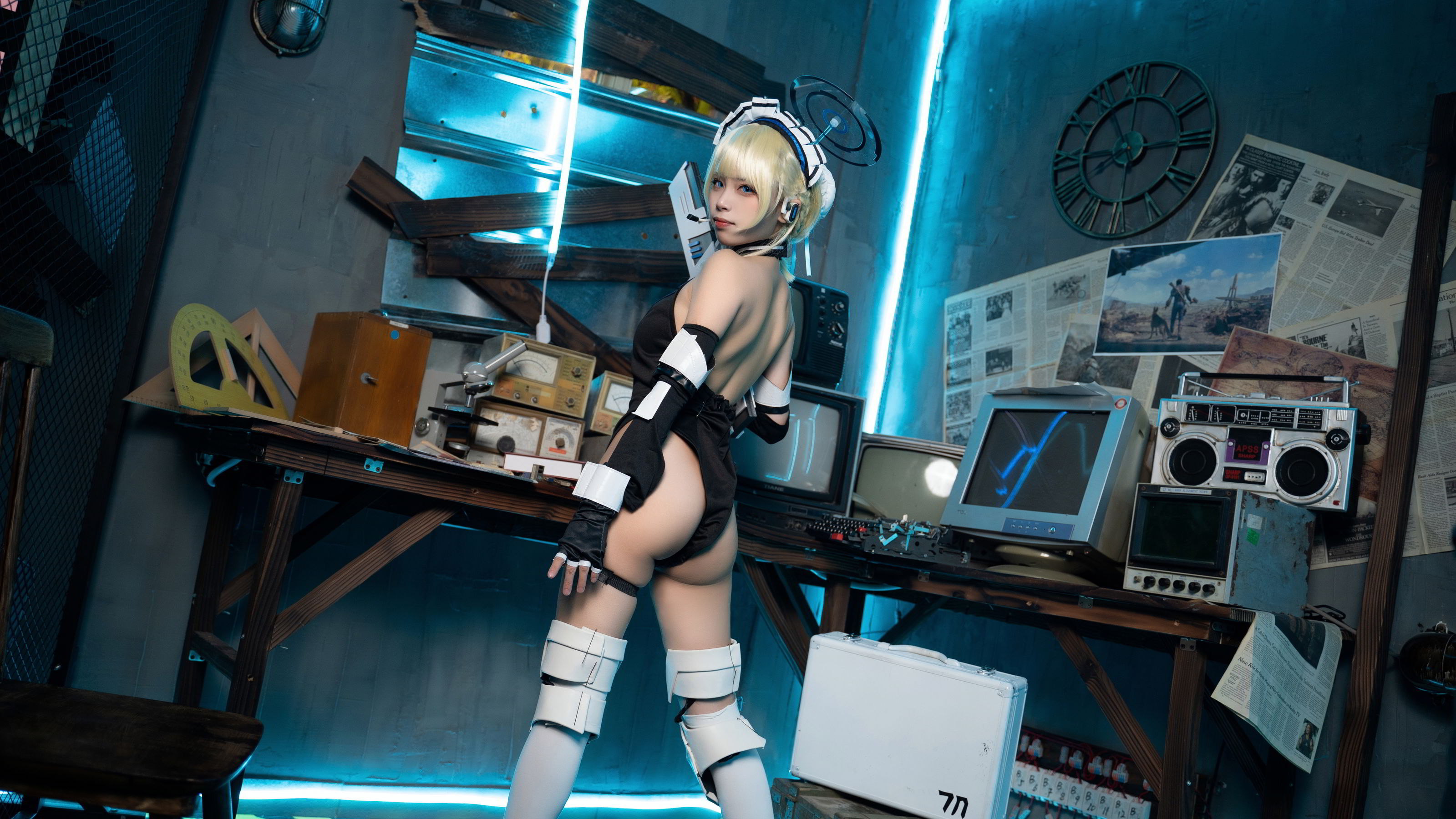 三無人型 - 蔚蓝档案 飞鸟马时兔女郎/(60P)