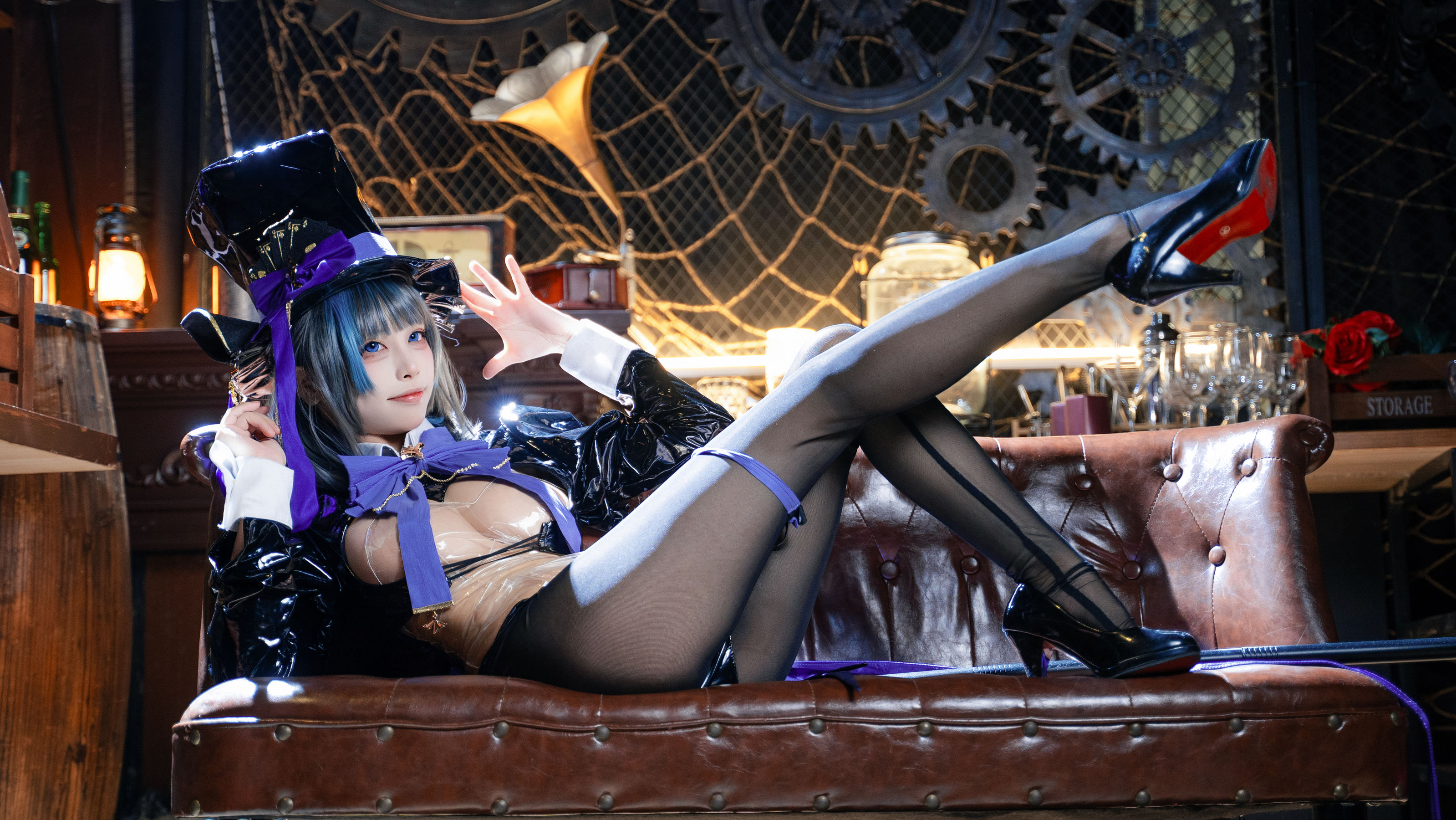 三無人型 - 碧蓝航线 柴郡绚烂夜梦/(40P)