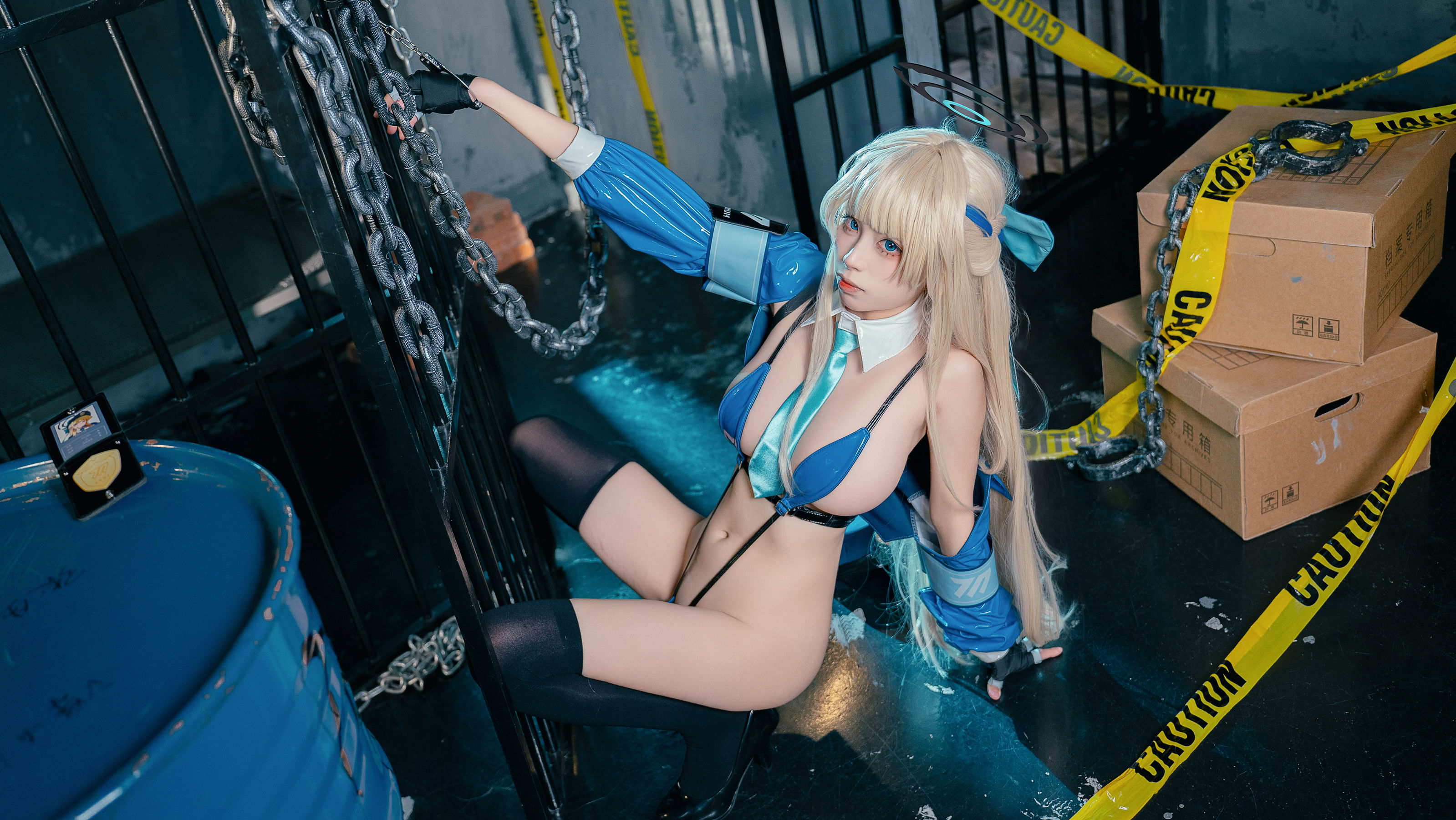 三無人型 - 蔚蓝档案 飞鸟马时女警/(41P)