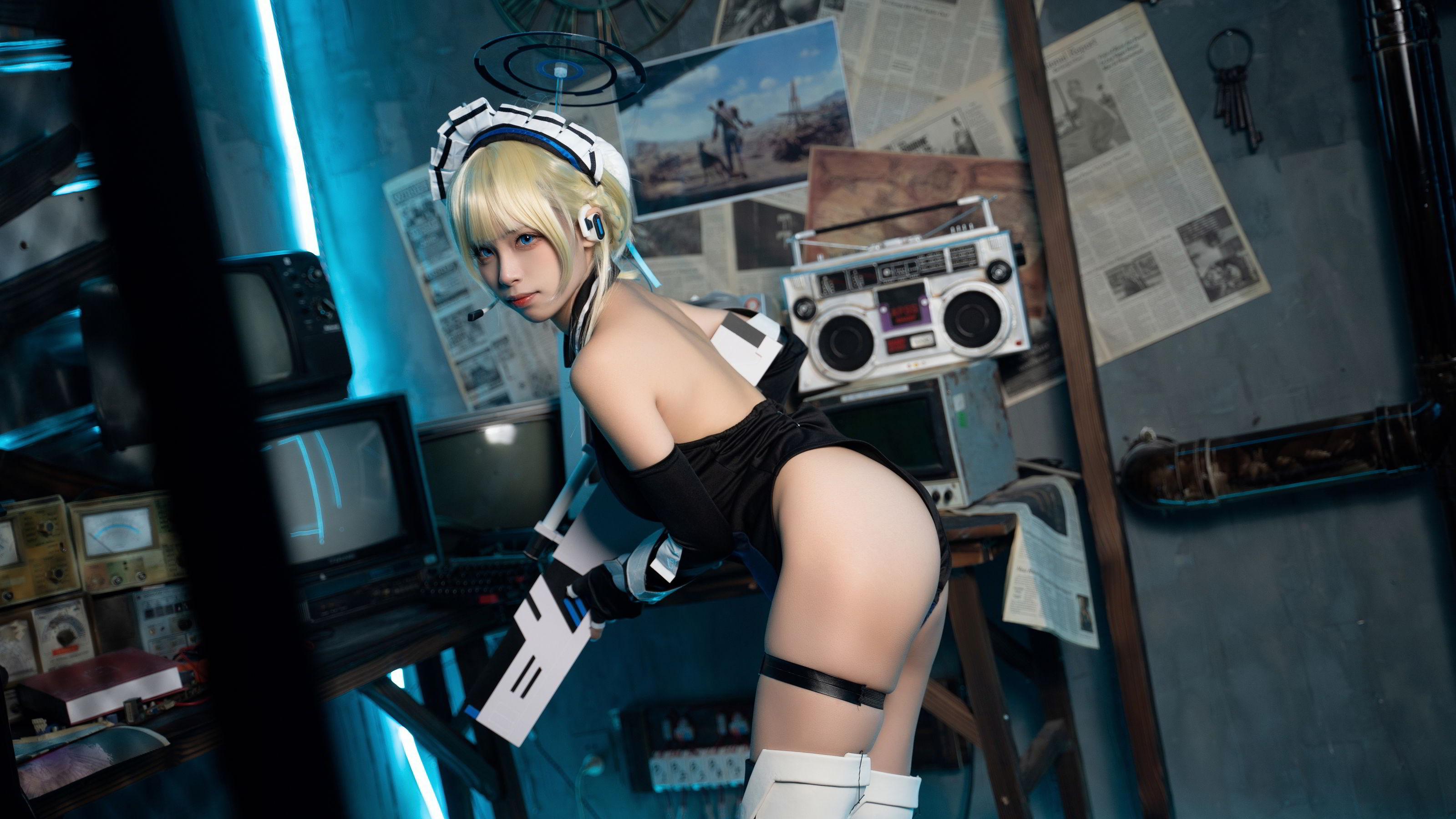 三無人型 - 蔚蓝档案 飞鸟马时兔女郎/(60P)