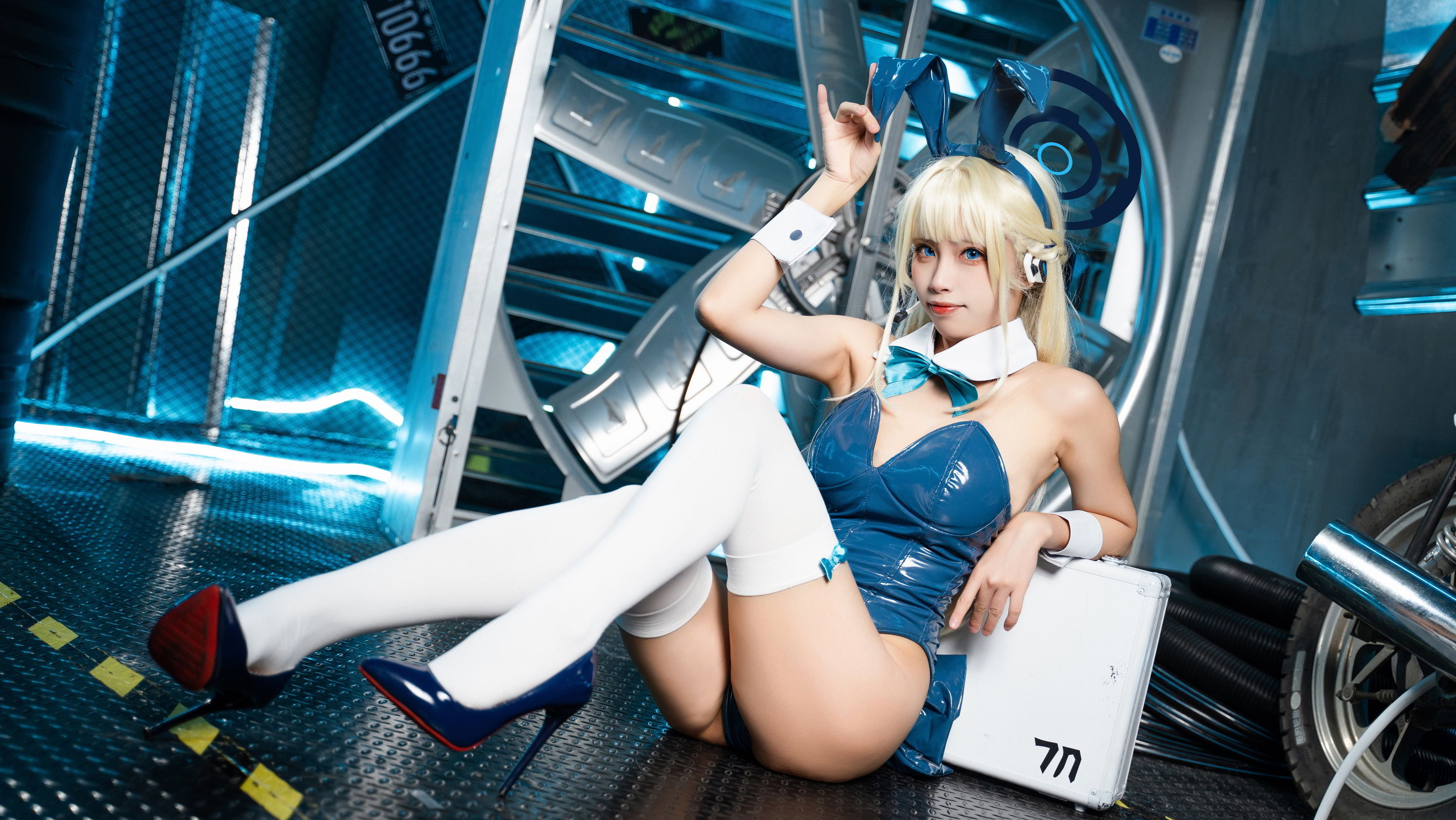 三無人型 - 蔚蓝档案 飞鸟马时兔女郎/(60P)