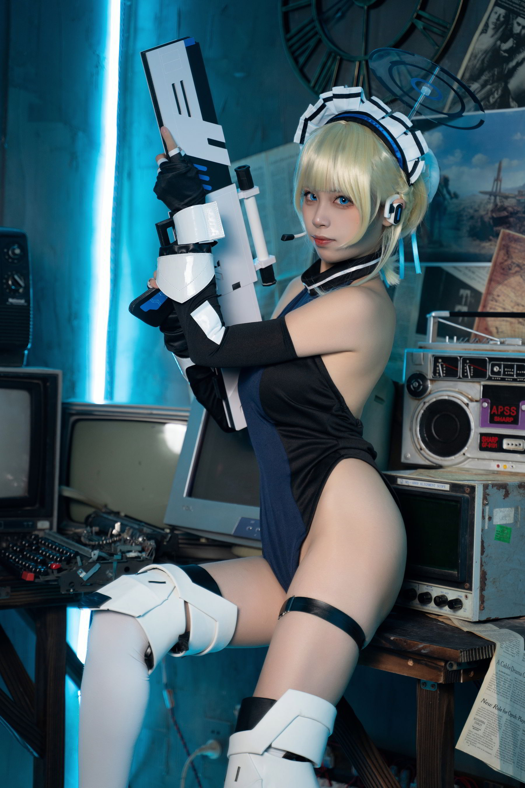 三無人型 - 蔚蓝档案 飞鸟马时兔女郎/(60P)