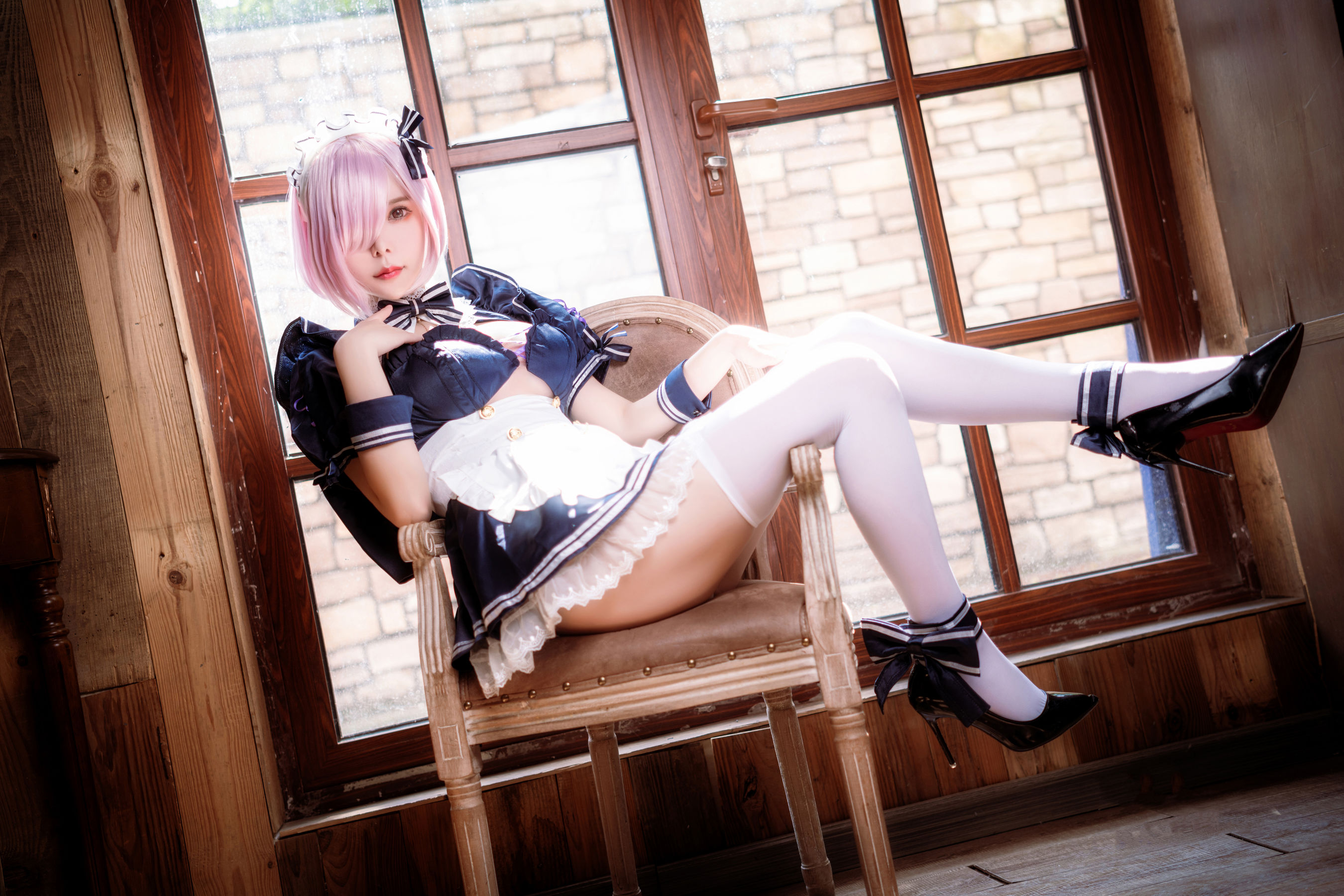 亚马逊鲶鱼 - FGO 玛修 女仆/(10P)